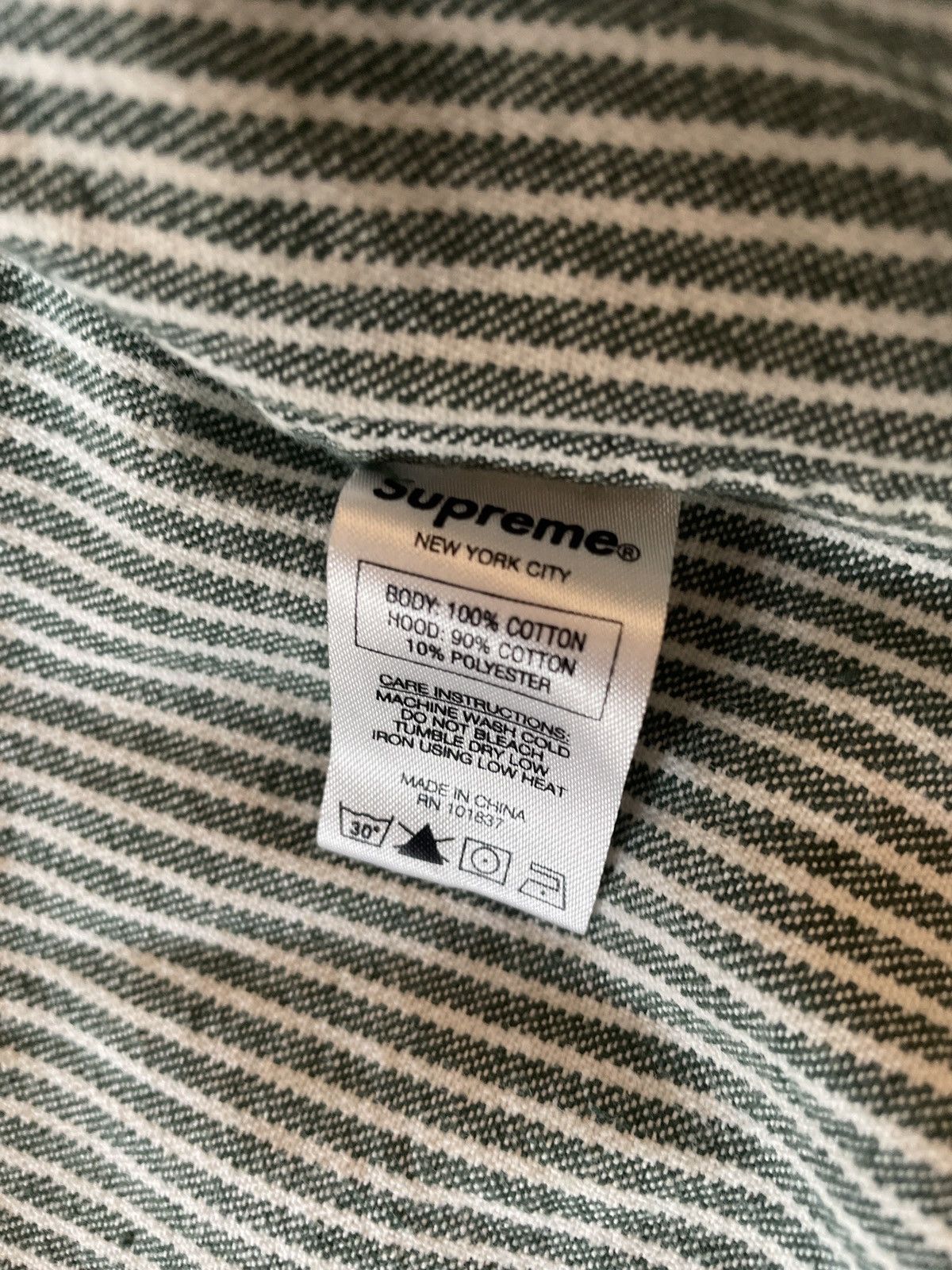 Supreme Supreme striped denim jacket Size US L / EU 52-54 / 3 - 3 Thumbnail