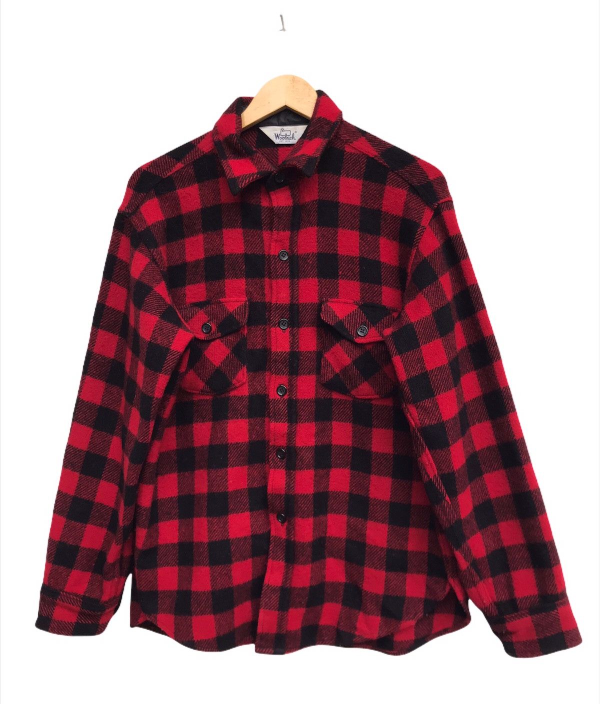Woolrich Woolen Mills Vintage Woolrich Wool Flannel Size US M / EU 48-50 / 2 - 1 Thumbnail