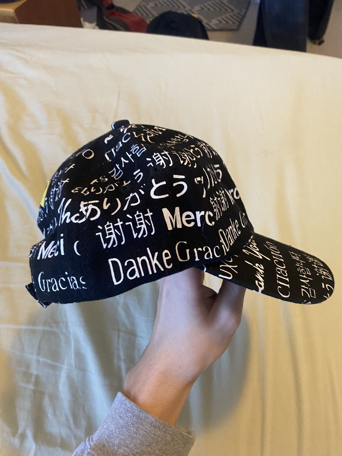 Market Chinatown market all over language hat Size ONE SIZE - 3 Thumbnail