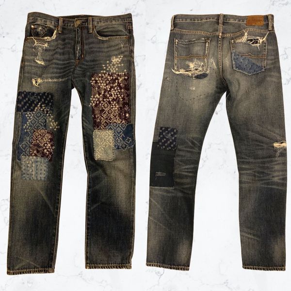 Denim & Supply Ralph Lauren Cargo Shorts Over Active Pants, Patches, Clothing & Accessories