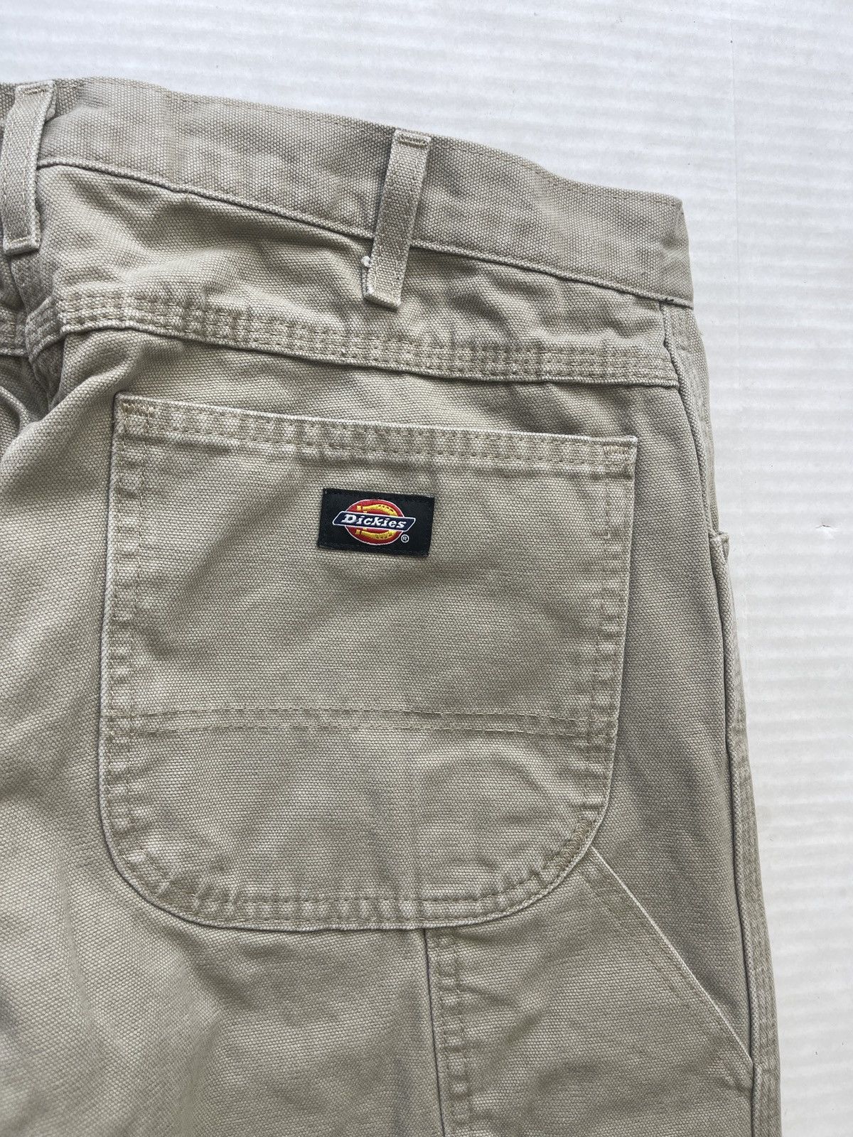 Dickies Vintage Dickies Carpenter Work Pants Tan Beige 32x34 Size US 32 / EU 48 - 3 Thumbnail