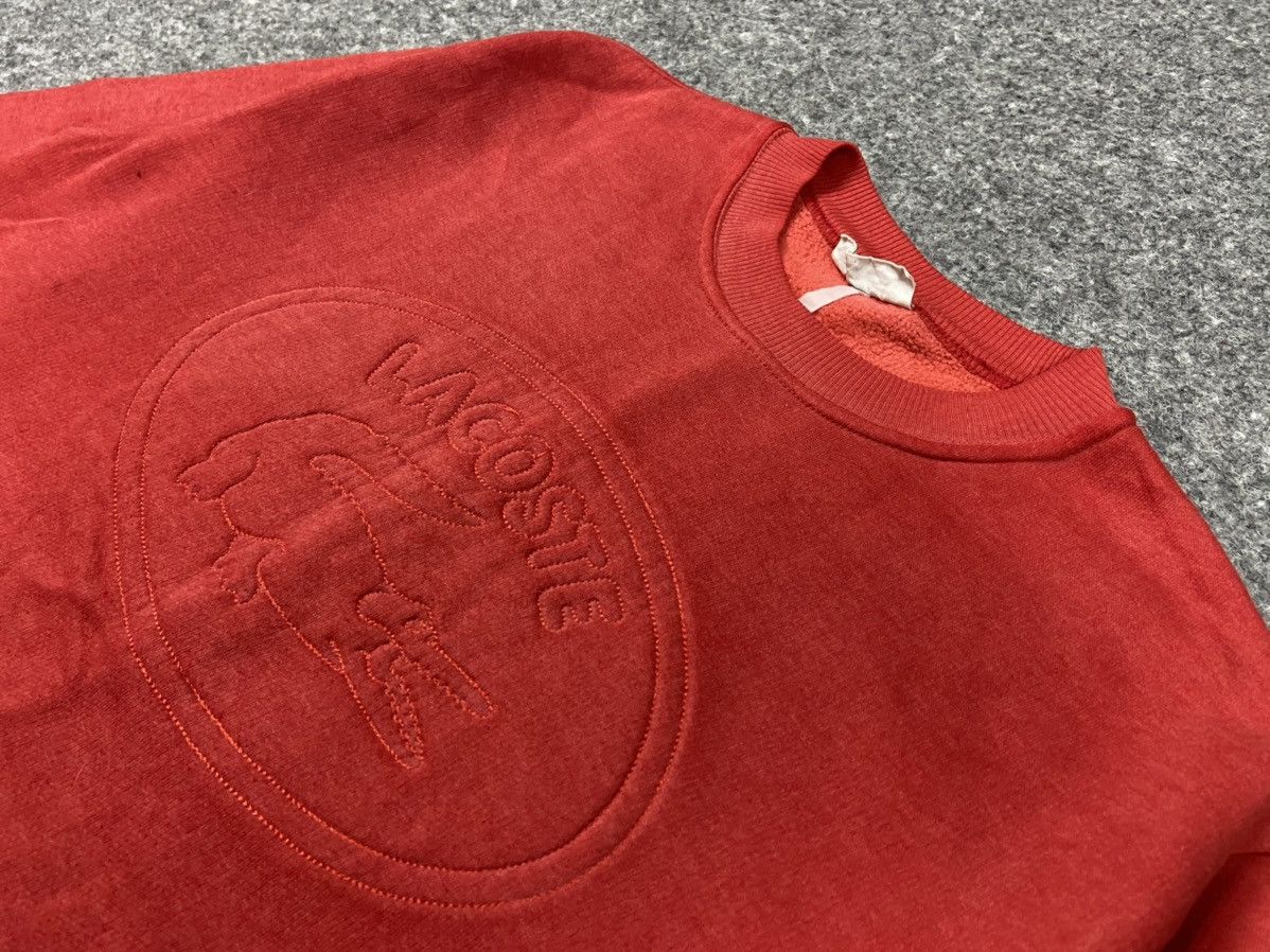 Lacoste × Vintage Lacoste vintage Big logo sweatshirt Size US S / EU 44-46 / 1 - 8 Thumbnail