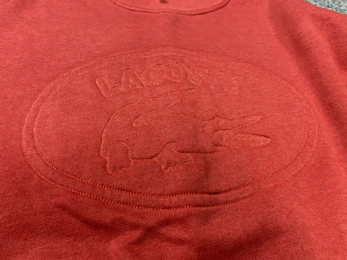Lacoste × Vintage Lacoste vintage Big logo sweatshirt Size US S / EU 44-46 / 1 - 17 Thumbnail
