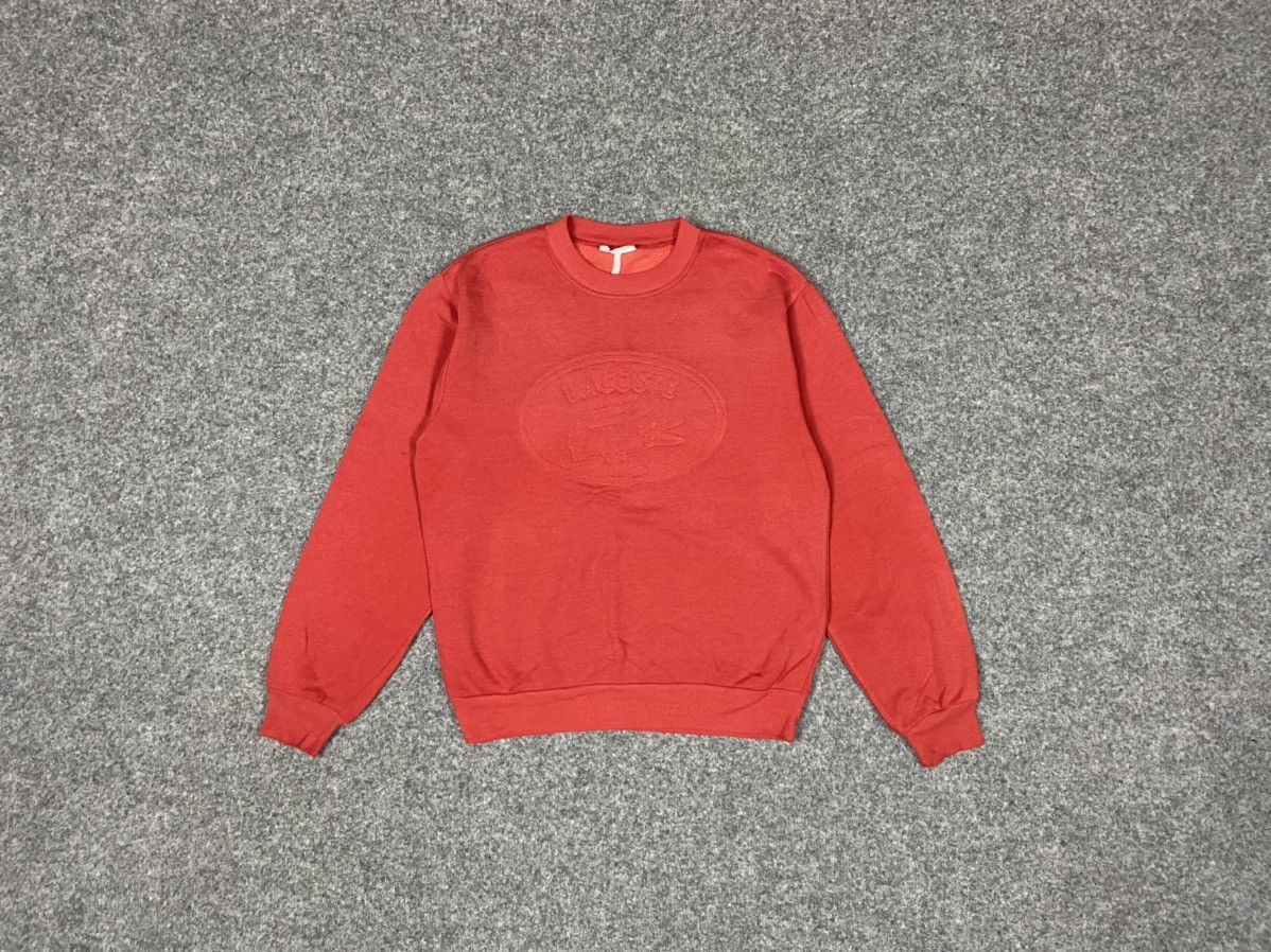 Lacoste × Vintage Lacoste vintage Big logo sweatshirt Size US S / EU 44-46 / 1 - 1 Thumbnail