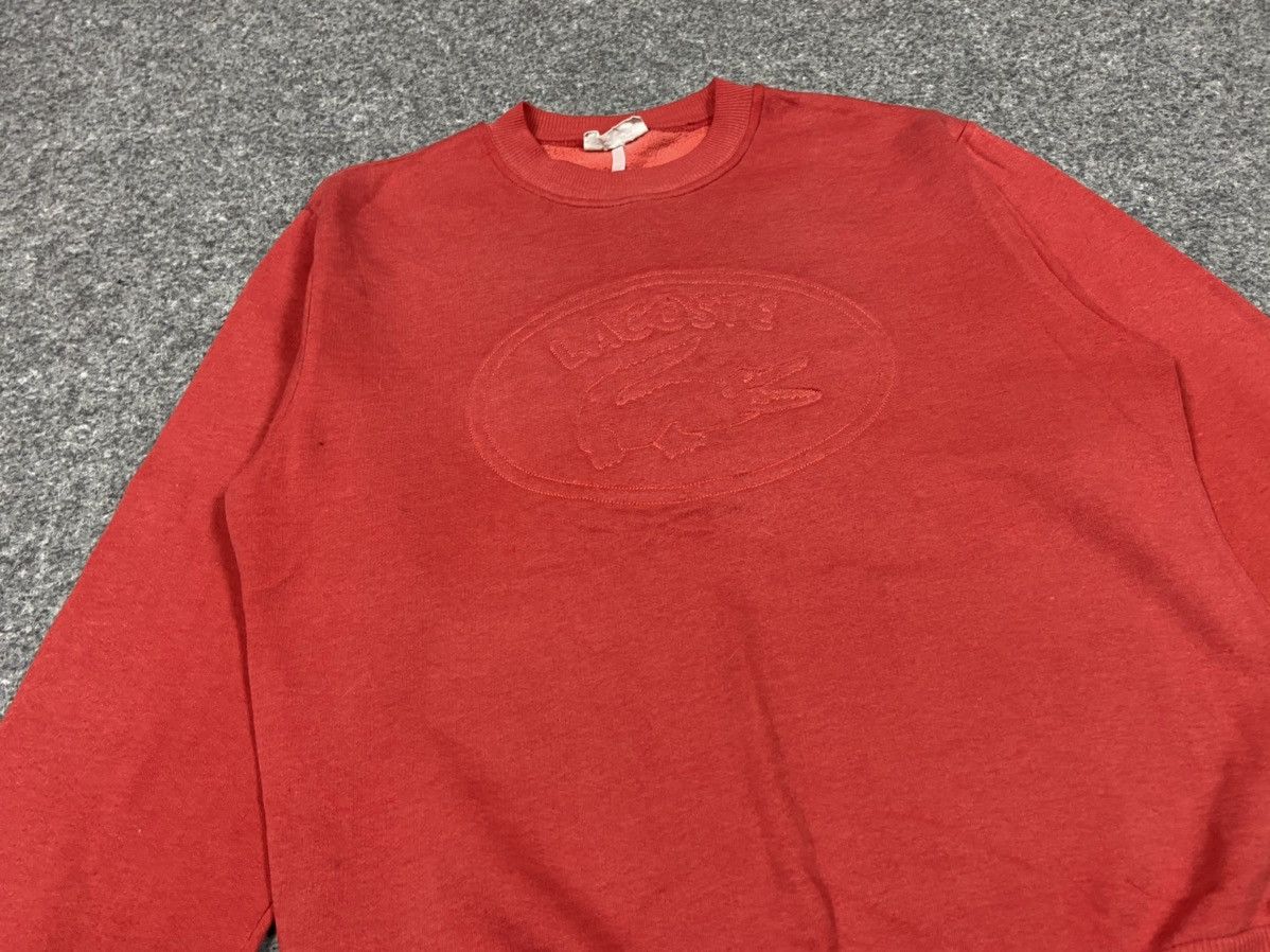 Lacoste × Vintage Lacoste vintage Big logo sweatshirt Size US S / EU 44-46 / 1 - 6 Thumbnail