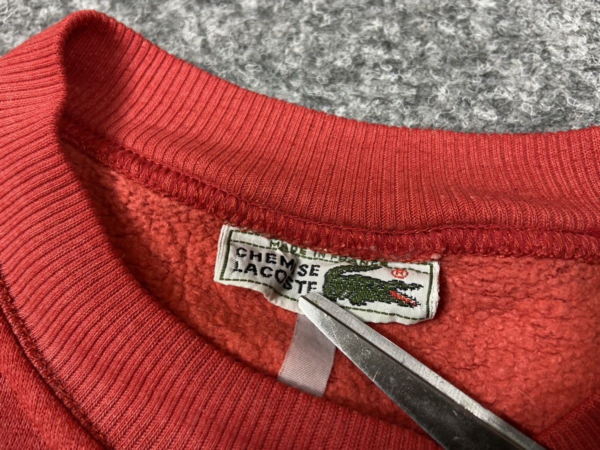 Lacoste × Vintage Lacoste vintage Big logo sweatshirt Size US S / EU 44-46 / 1 - 20 Thumbnail