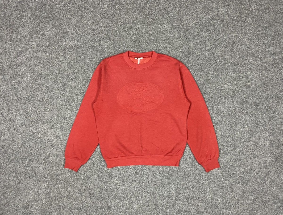 Lacoste × Vintage Lacoste vintage Big logo sweatshirt Size US S / EU 44-46 / 1 - 2 Thumbnail