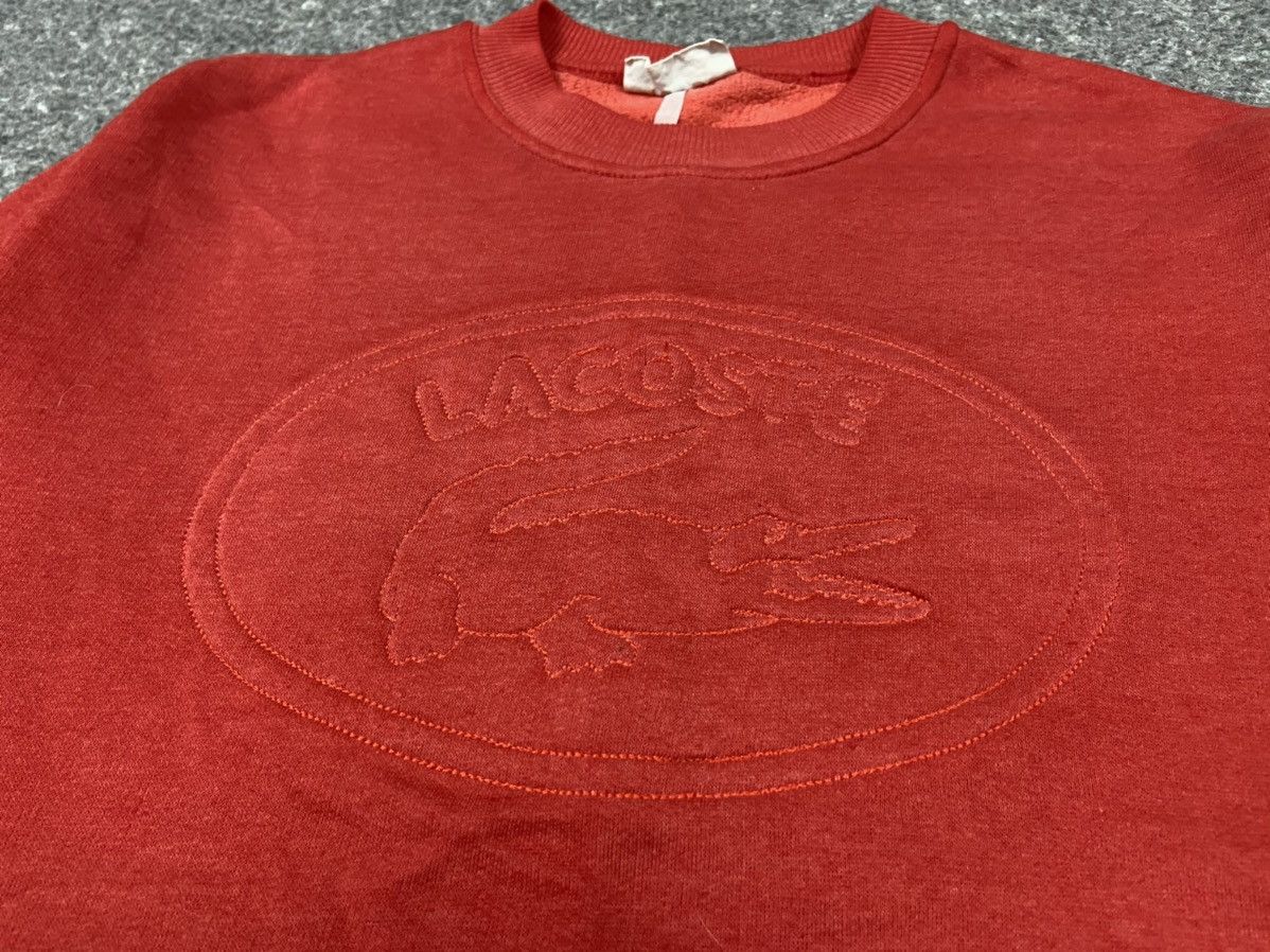 Lacoste × Vintage Lacoste vintage Big logo sweatshirt Size US S / EU 44-46 / 1 - 7 Thumbnail