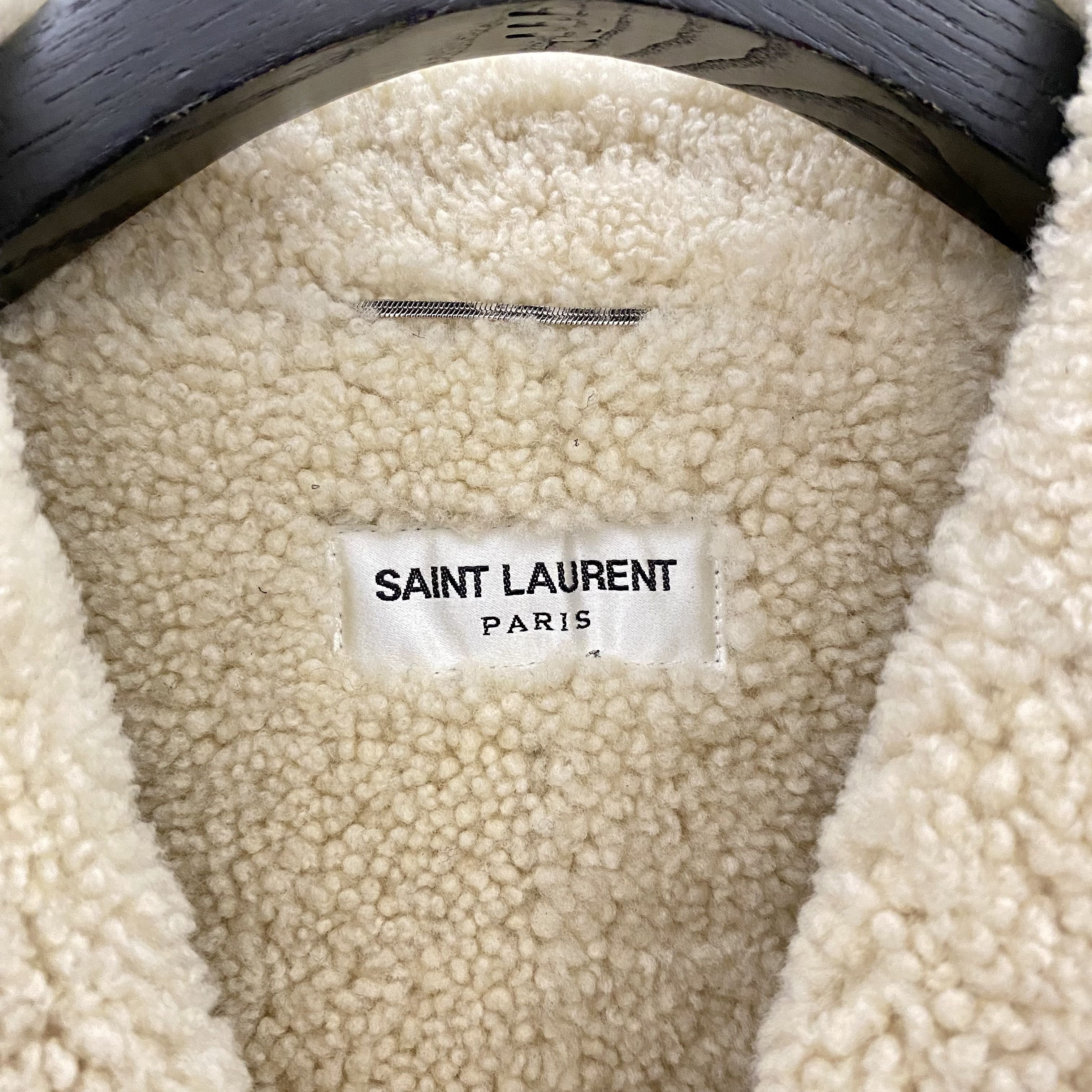 Saint Laurent Paris Saint Laurent Shearling Jacket Size US L / EU 52-54 / 3 - 6 Thumbnail