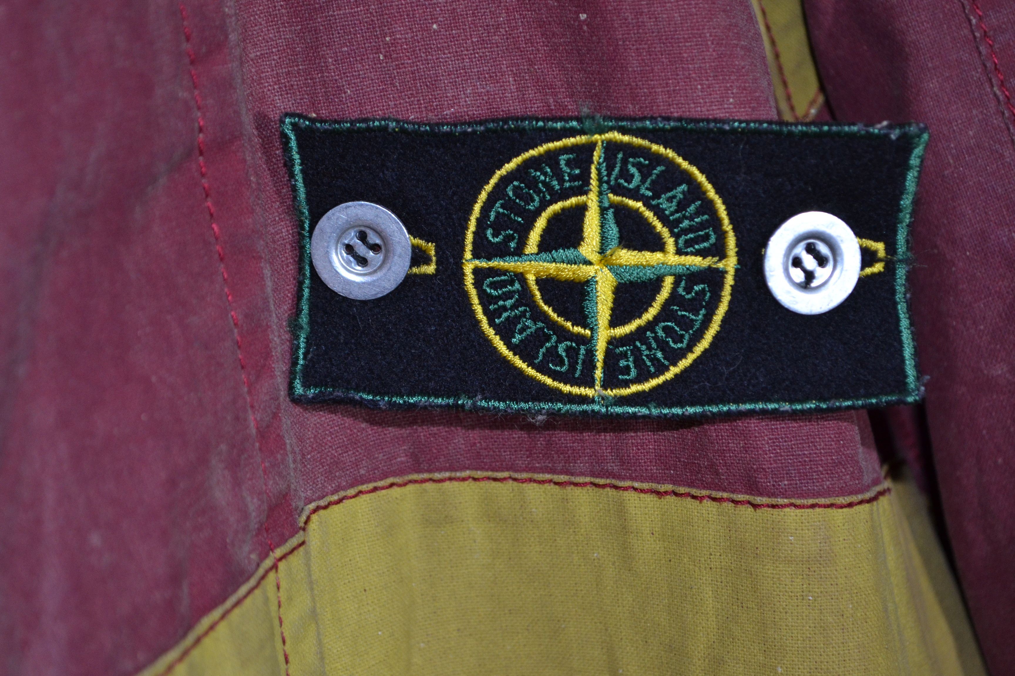 Massimo Osti × Stone Island × Vintage Stone Island Isola Di Pietra AW 1983 Fireman Tela Stella Size US S / EU 44-46 / 1 - 3 Thumbnail