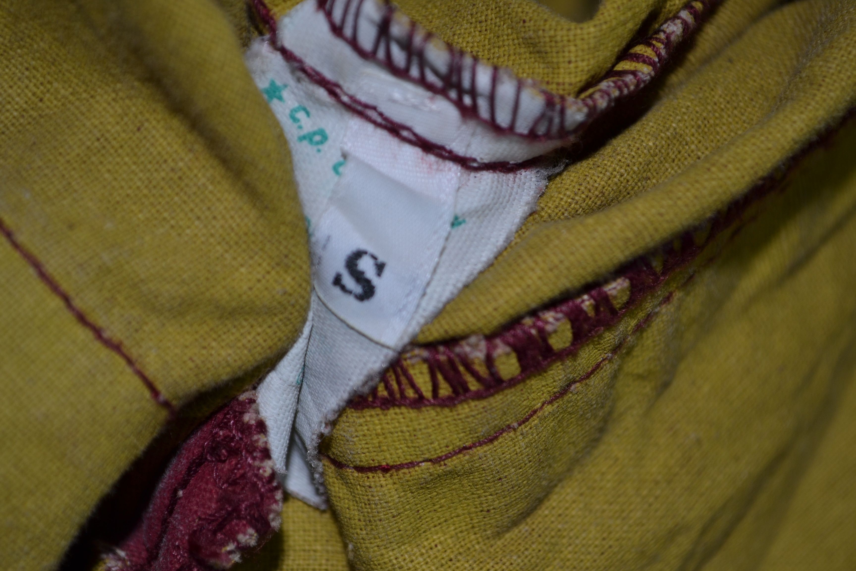 Massimo Osti × Stone Island × Vintage Stone Island Isola Di Pietra AW 1983 Fireman Tela Stella Size US S / EU 44-46 / 1 - 16 Thumbnail