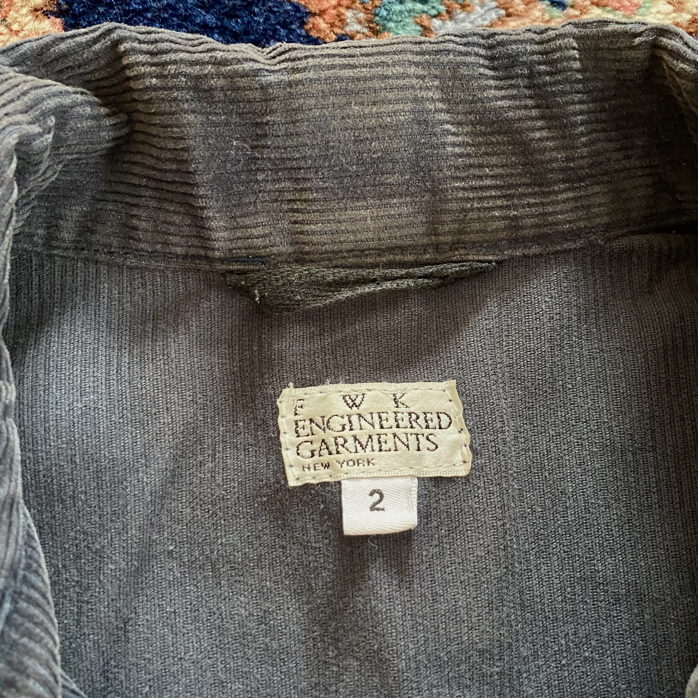Engineered Garments Faded Corduroy Chore Jacket Blazer Navy Blue Size US S / EU 44-46 / 1 - 4 Thumbnail