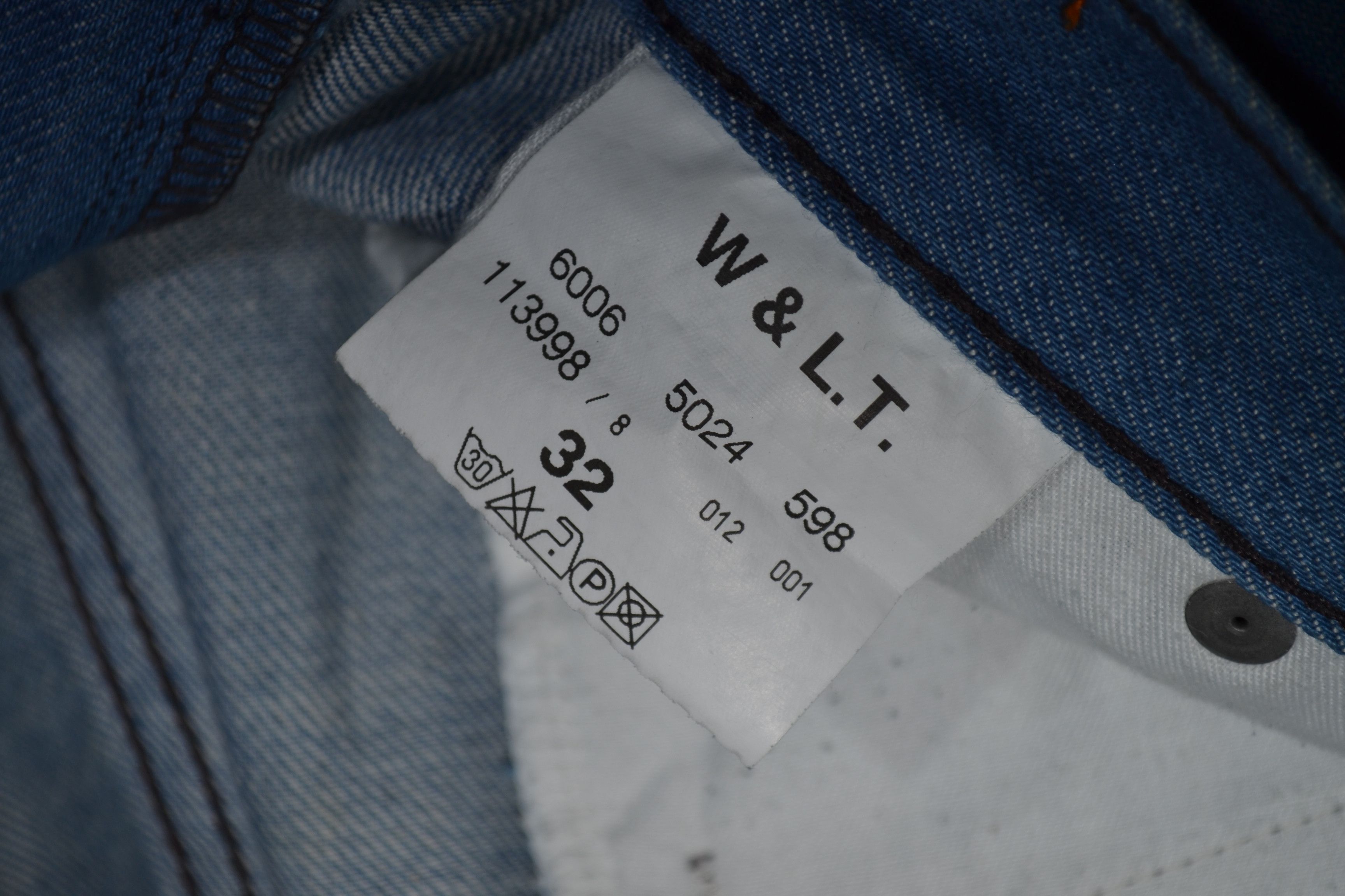 Walter Van Beirendonck Walter Van Beirendonck 32 size W&LT 1990s Engi jeans Size US 32 / EU 48 - 7 Thumbnail