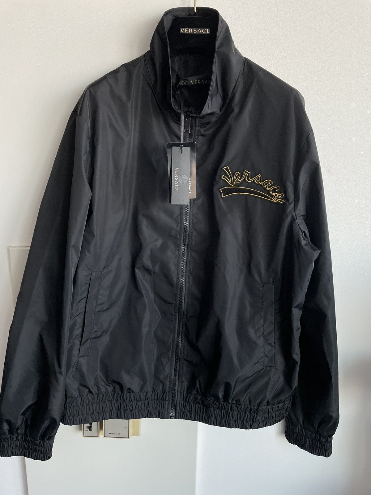 Versace Super Runway $2,400 Versace Track Jacket Brand New w tags Size US L / EU 52-54 / 3 - 5 Thumbnail