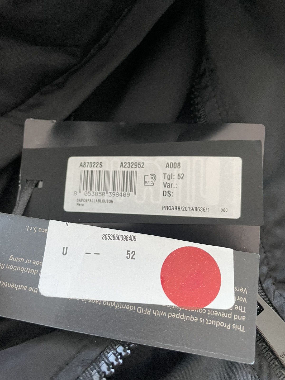 Versace Super Runway $2,400 Versace Track Jacket Brand New w tags Size US L / EU 52-54 / 3 - 12 Thumbnail