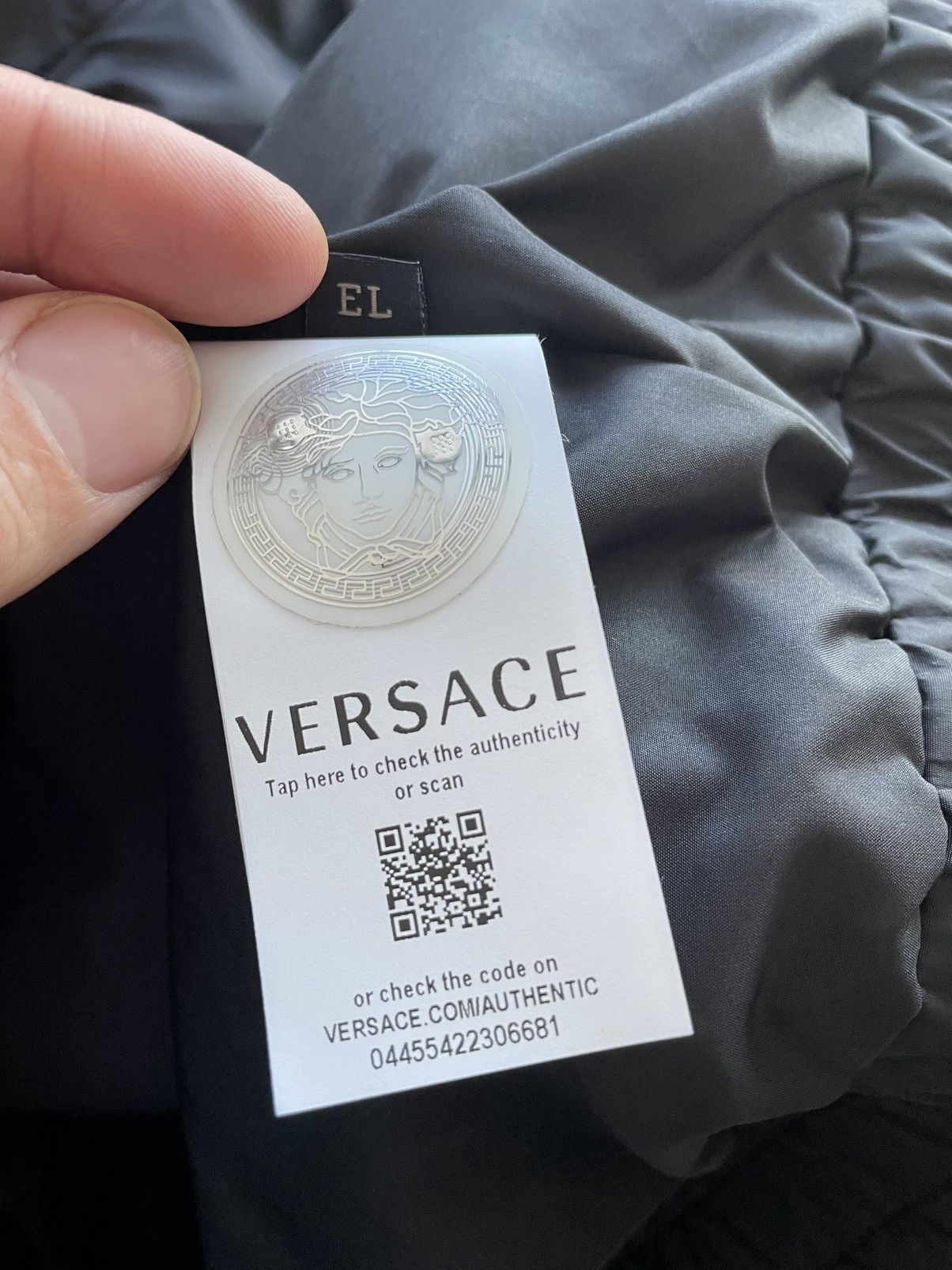 Versace Super Runway $2,400 Versace Track Jacket Brand New w tags Size US L / EU 52-54 / 3 - 10 Thumbnail