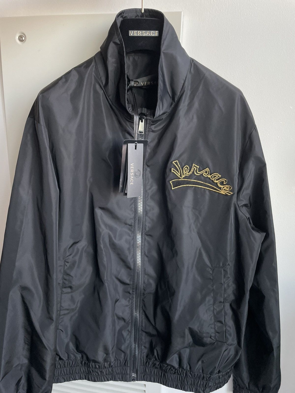 Versace Super Runway $2,400 Versace Track Jacket Brand New w tags Size US L / EU 52-54 / 3 - 2 Thumbnail