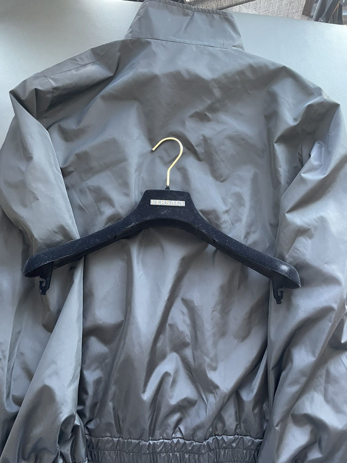Versace Super Runway $2,400 Versace Track Jacket Brand New w tags Size US L / EU 52-54 / 3 - 24 Thumbnail