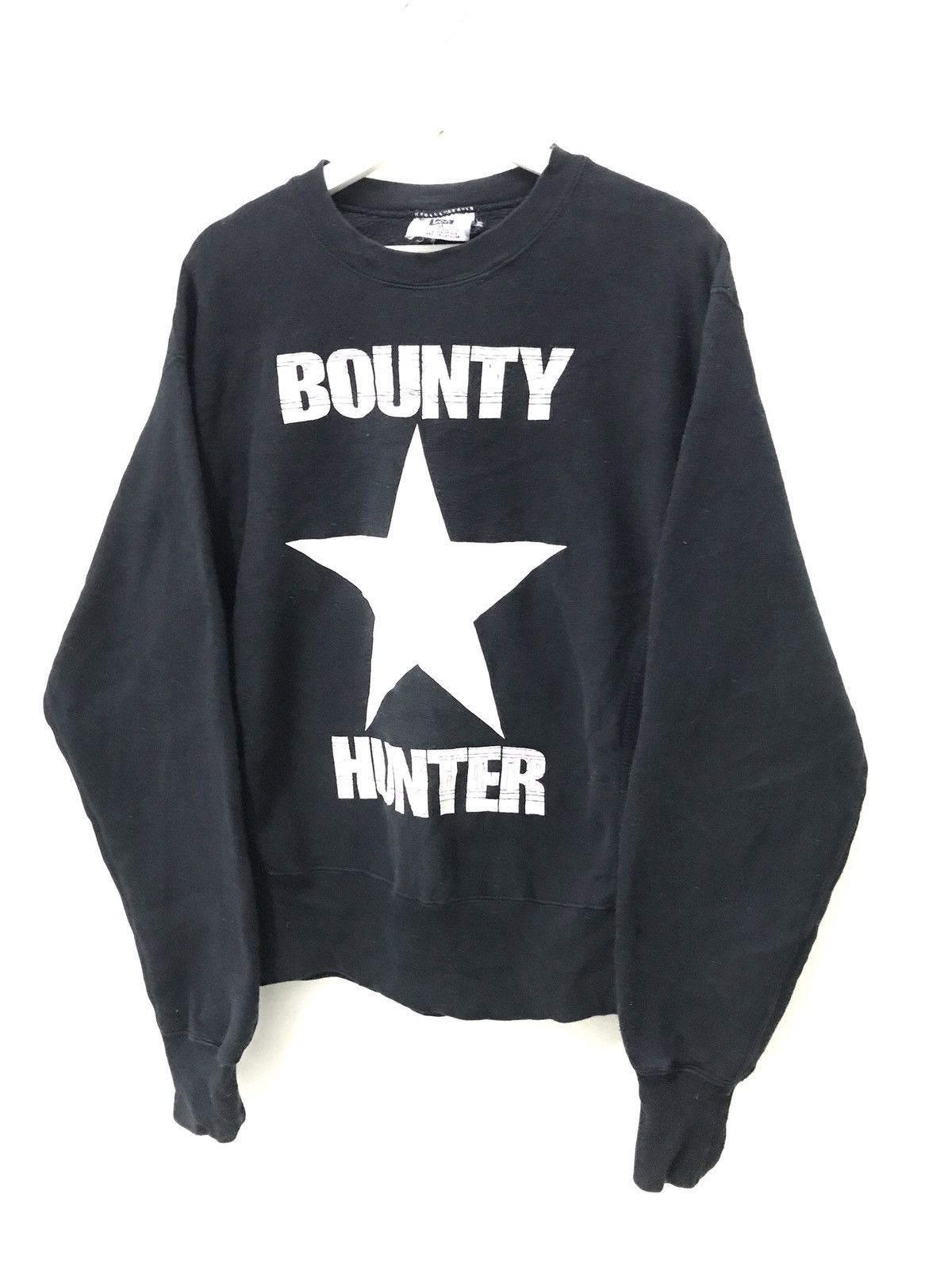 Bounty Hunter × Vintage 🔥90s BOUNTY HUNTER HIKARU IWANAGA STAR LOGO SWEATSHIRT Size US M / EU 48-50 / 2 - 2 Thumbnail
