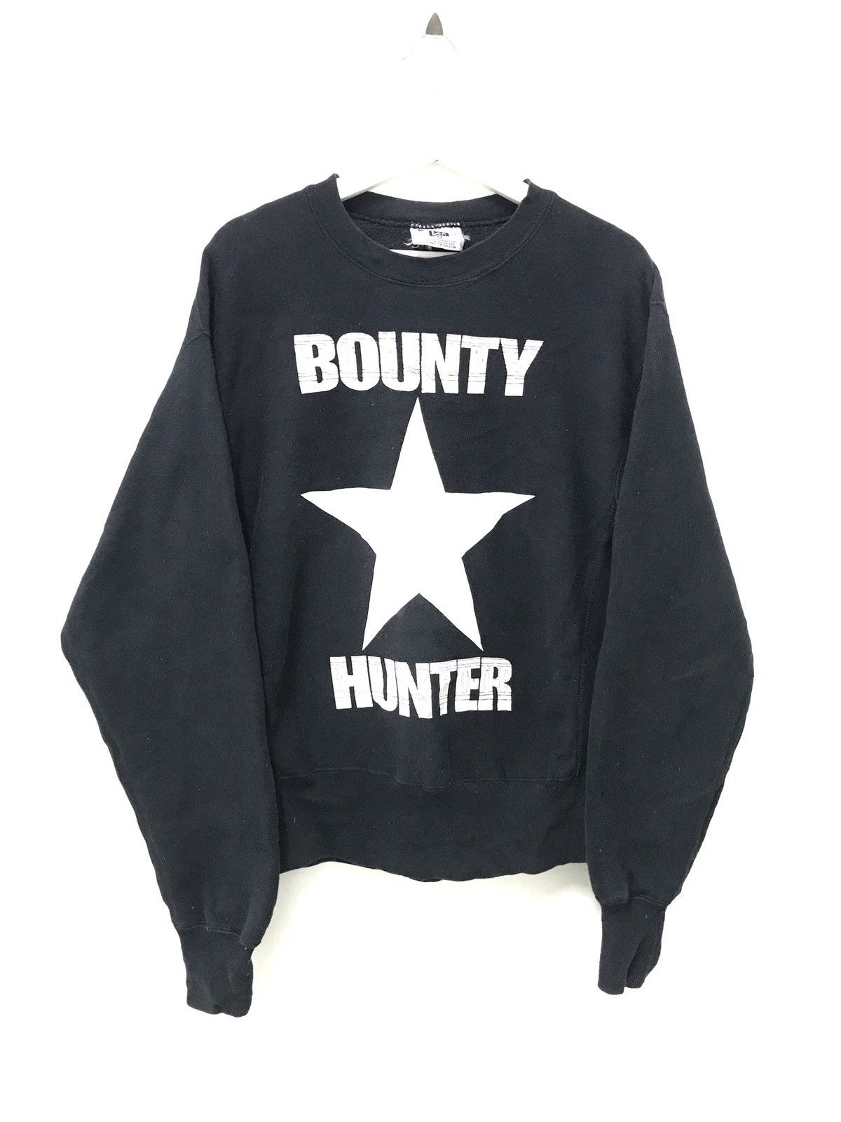 Bounty Hunter × Vintage 🔥90s BOUNTY HUNTER HIKARU IWANAGA STAR LOGO SWEATSHIRT Size US M / EU 48-50 / 2 - 1 Thumbnail