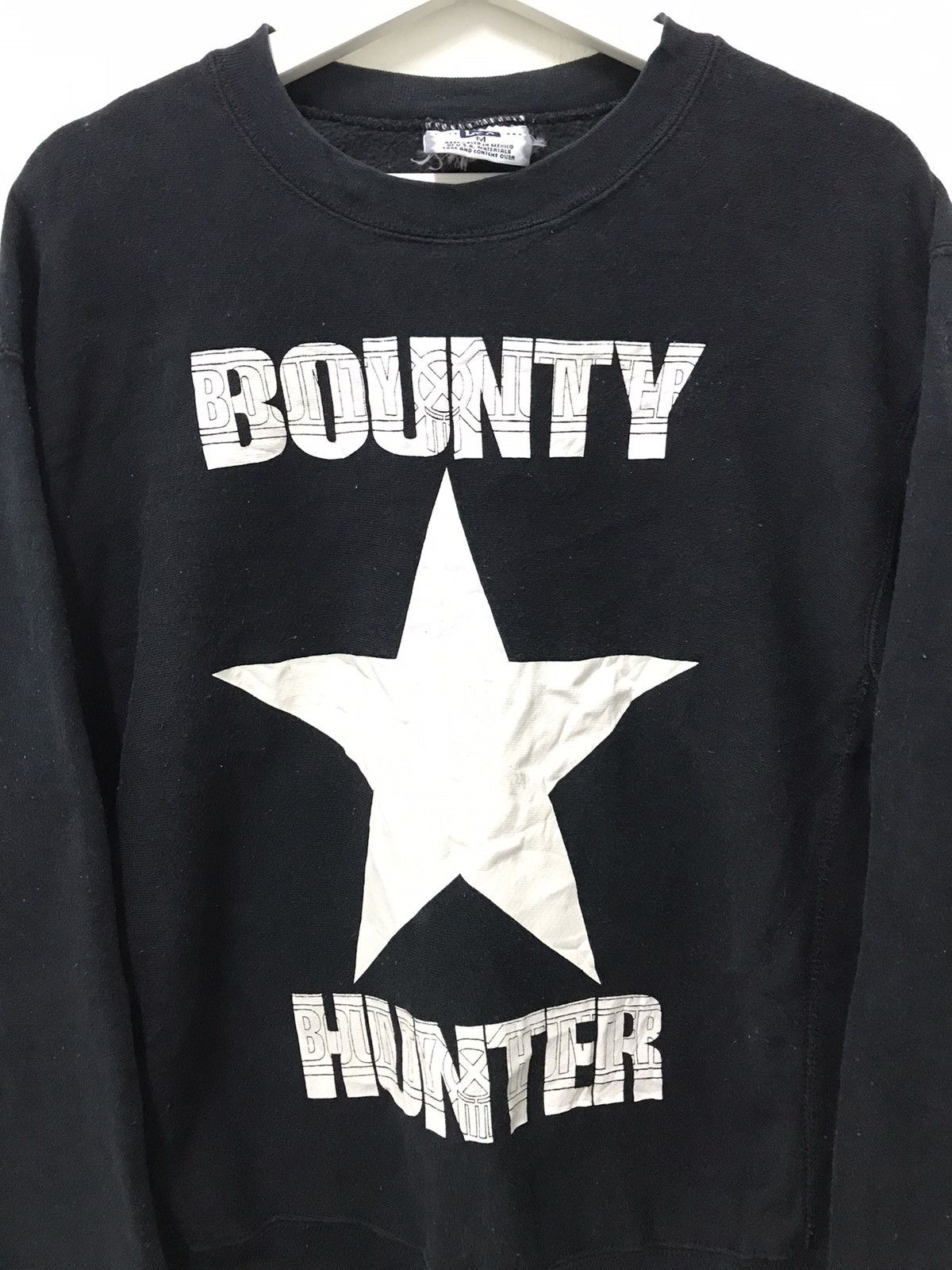 Bounty Hunter × Vintage 🔥90s BOUNTY HUNTER HIKARU IWANAGA STAR LOGO SWEATSHIRT Size US M / EU 48-50 / 2 - 4 Thumbnail