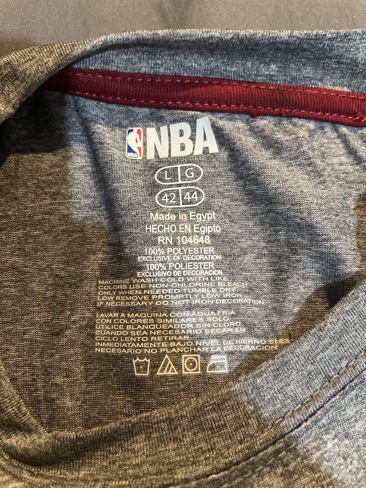 NBA Miami Heat D Wade T Shirt Size US L / EU 52-54 / 3 - 3 Thumbnail