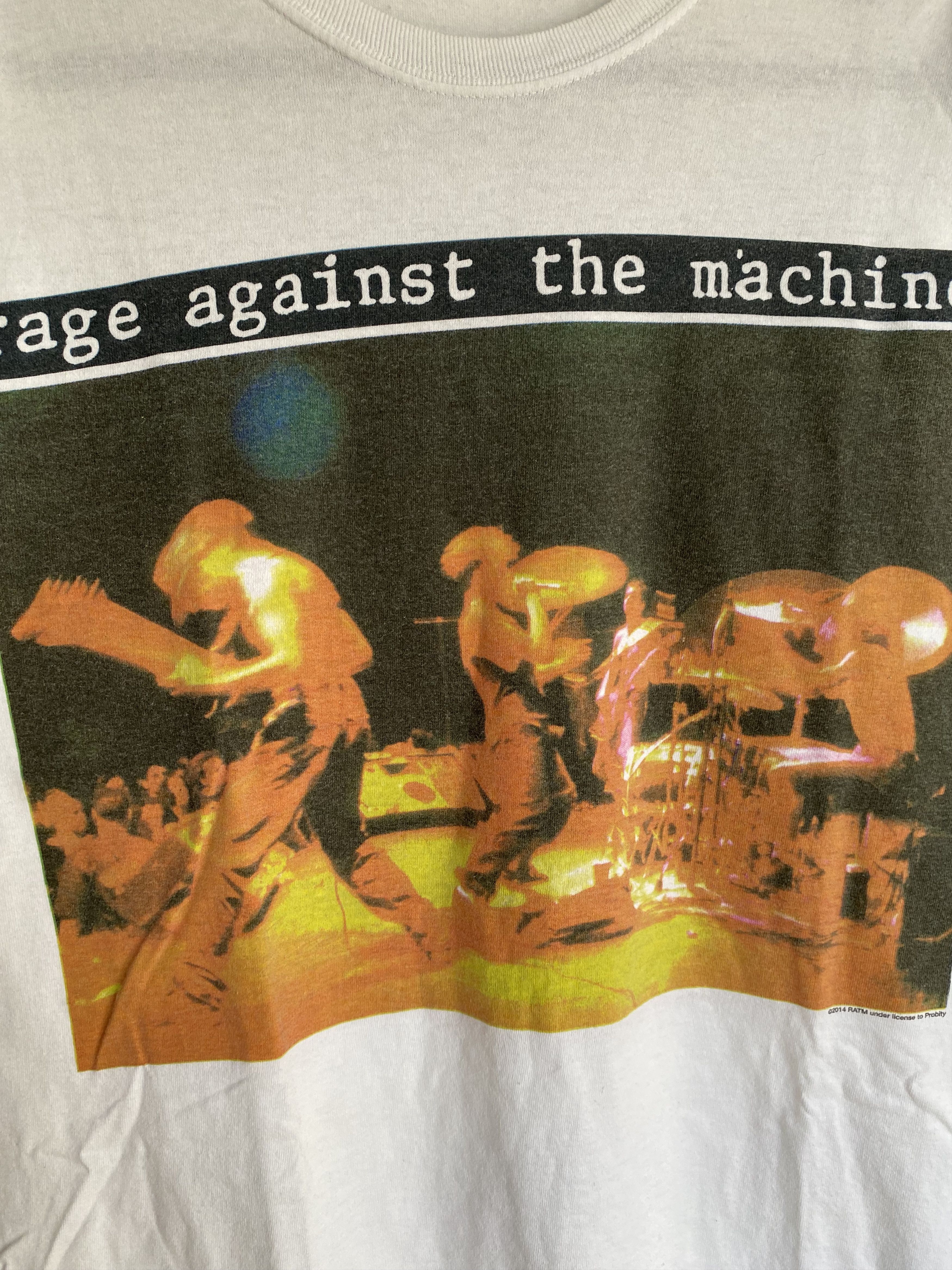 Band Tees × Vintage Rage Against The Machine 00s Vintage Band Tour Rock Metal Size US M / EU 48-50 / 2 - 5 Thumbnail