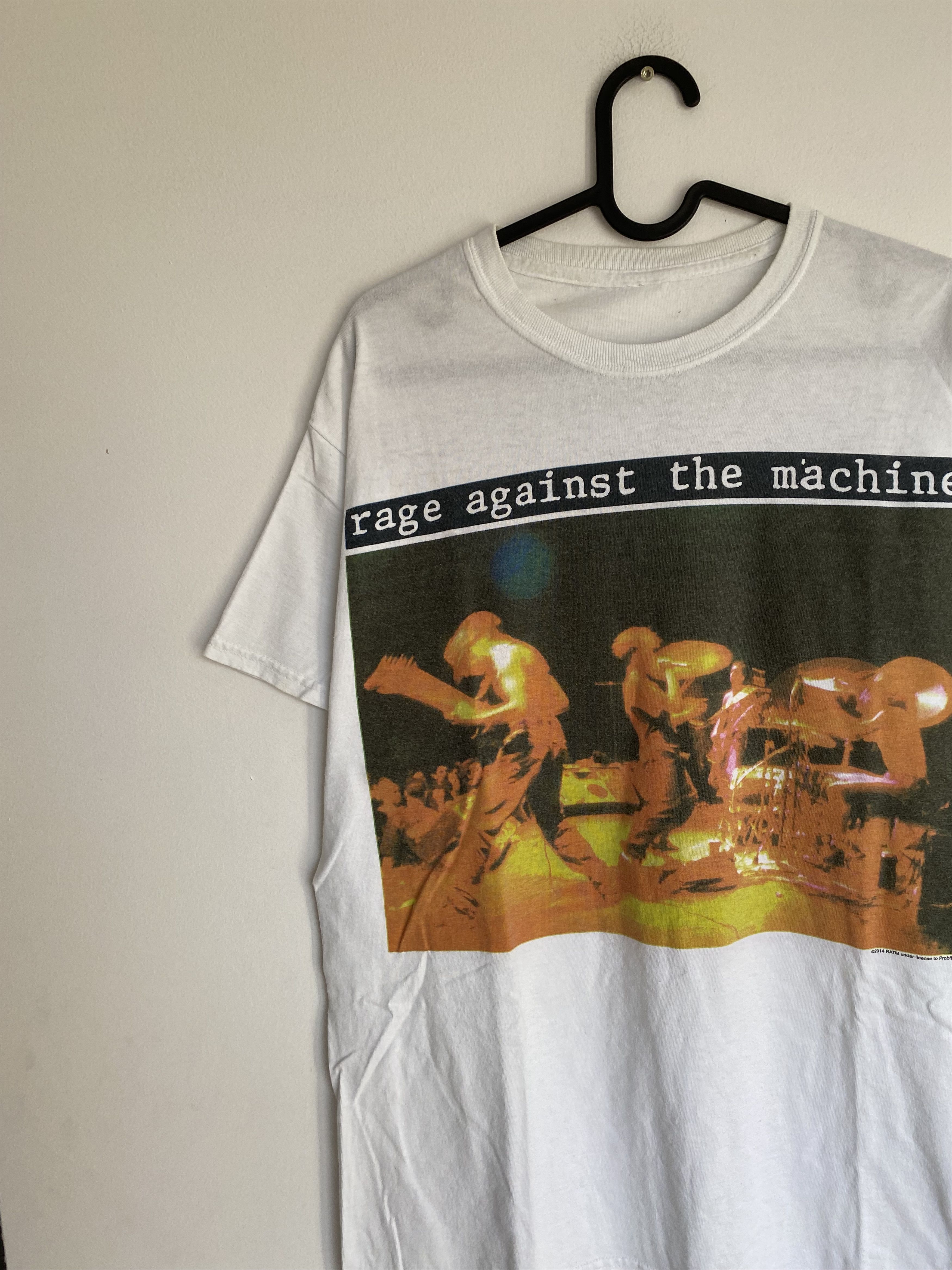 Band Tees × Vintage Rage Against The Machine 00s Vintage Band Tour Rock Metal Size US M / EU 48-50 / 2 - 2 Thumbnail