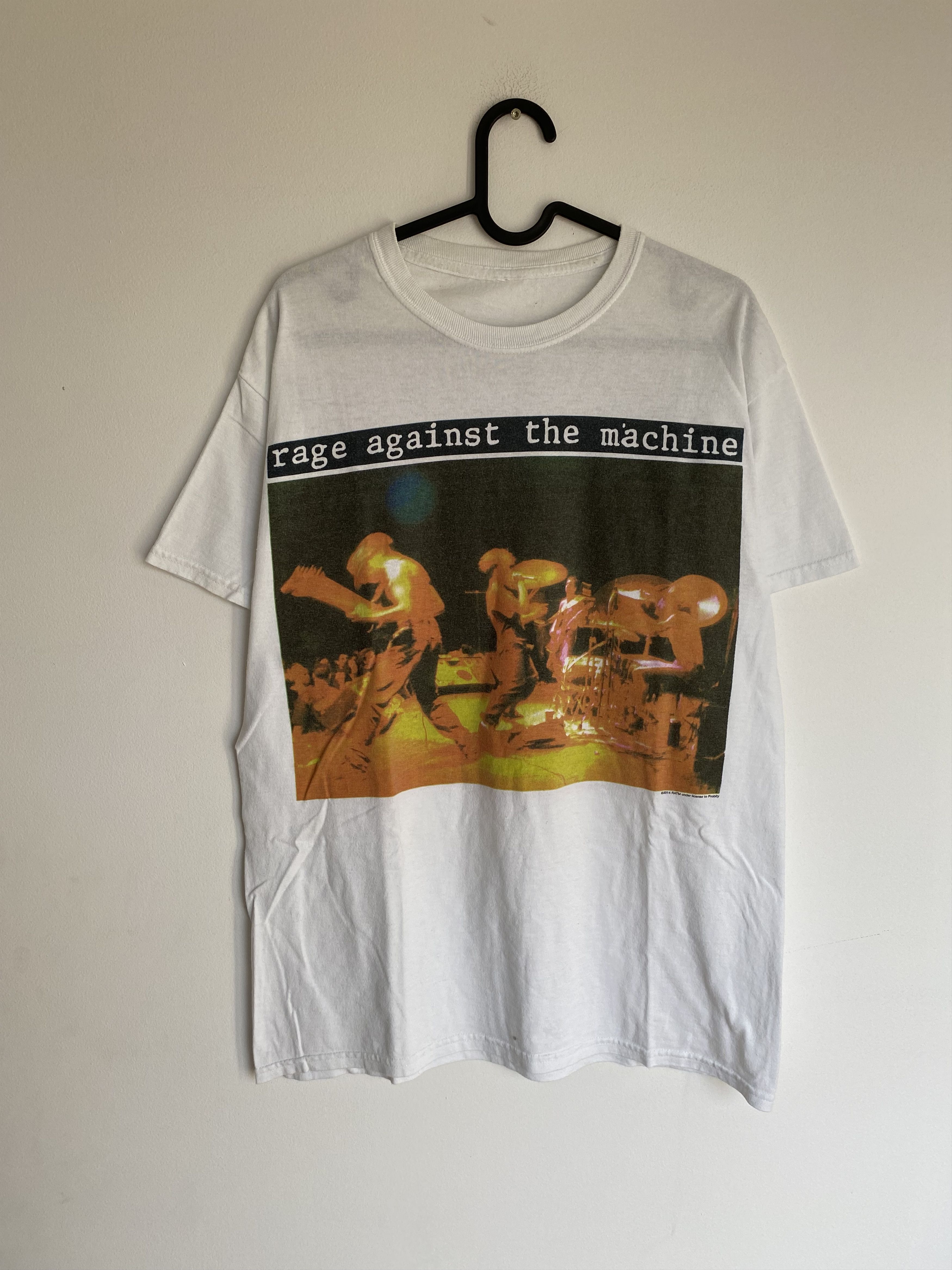 Band Tees × Vintage Rage Against The Machine 00s Vintage Band Tour Rock Metal Size US M / EU 48-50 / 2 - 1 Thumbnail