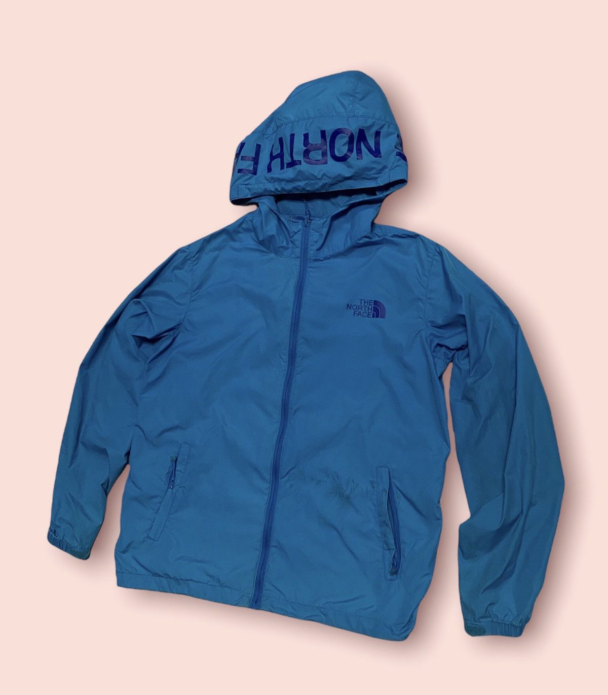 The North Face The North Face Light Windbreaker Blue Coral Size US S / EU 44-46 / 1 - 2 Thumbnail