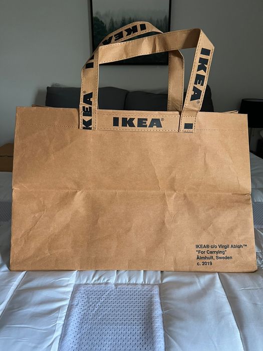 Virgil Abloh x IKEA MARKERAD Large Bag Brown