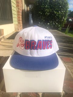 Vintage Atlanta Braves MLB Baseball Snap Back Hat Adjustable