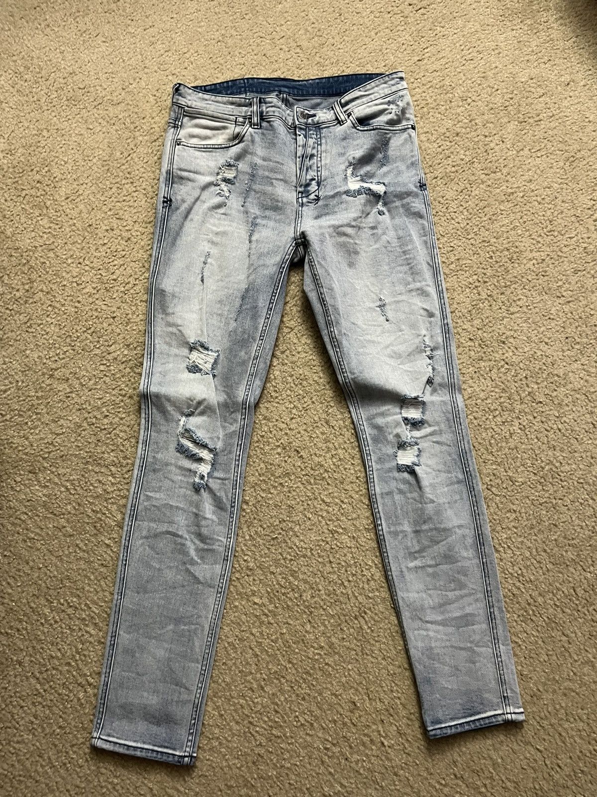 Ripped Jeans Ksubi Van Winkle Fit Ksubi Van Winkle Sky High Slim