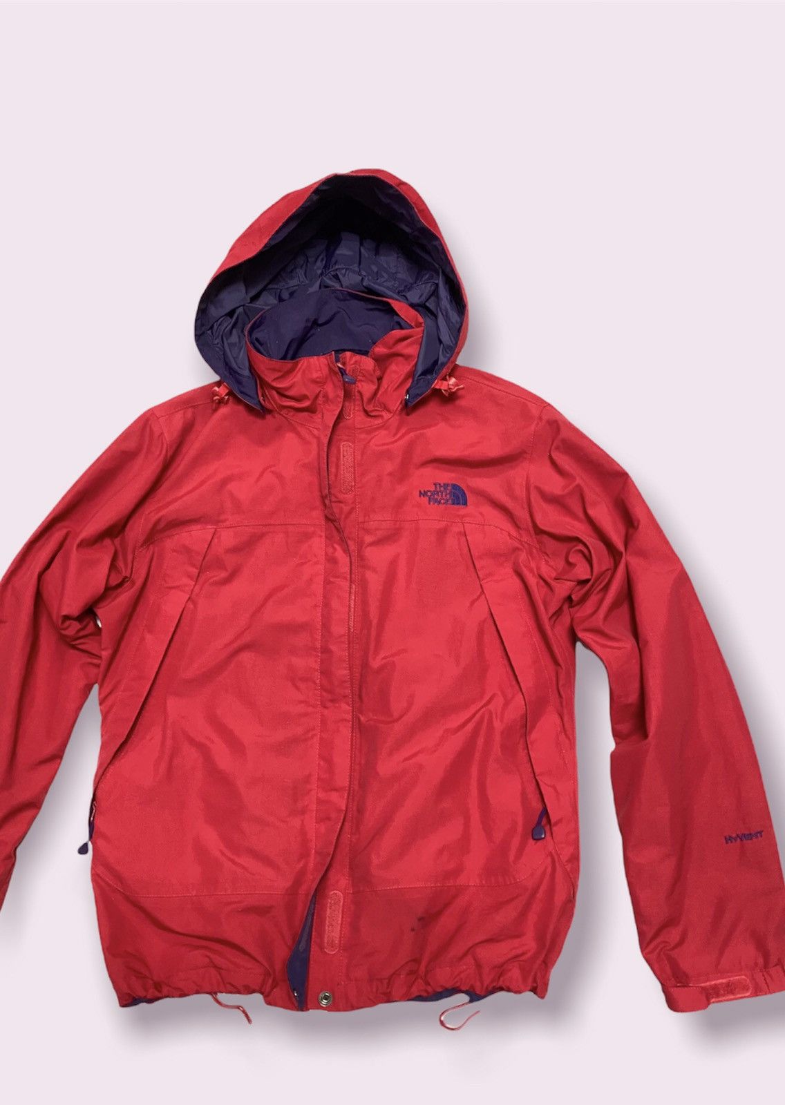 The North Face The North Face Hyvent Windbreaker Jacket with Red Color 🔥 Size US M / EU 48-50 / 2 - 4 Thumbnail