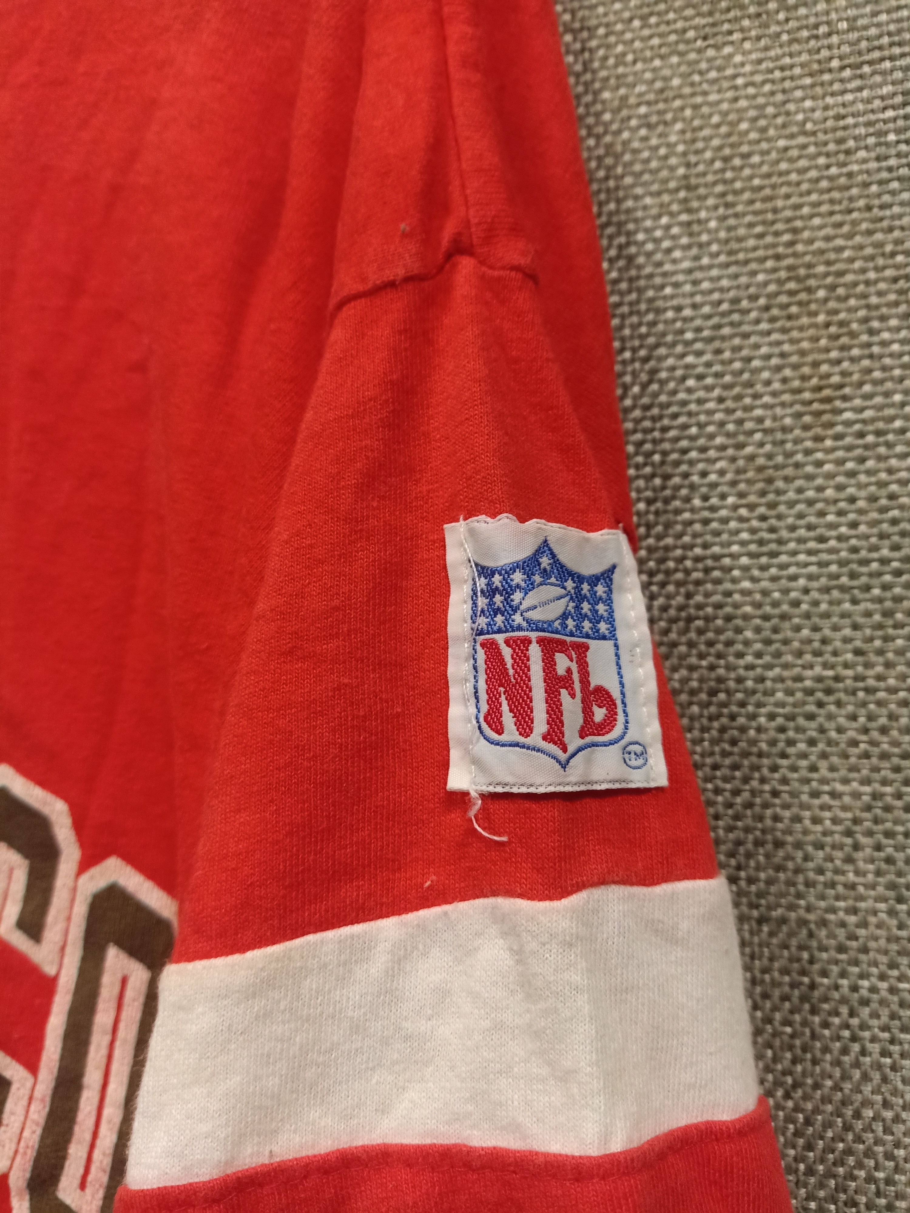 Vintage 90s t shirt raglan san francisco 49ers