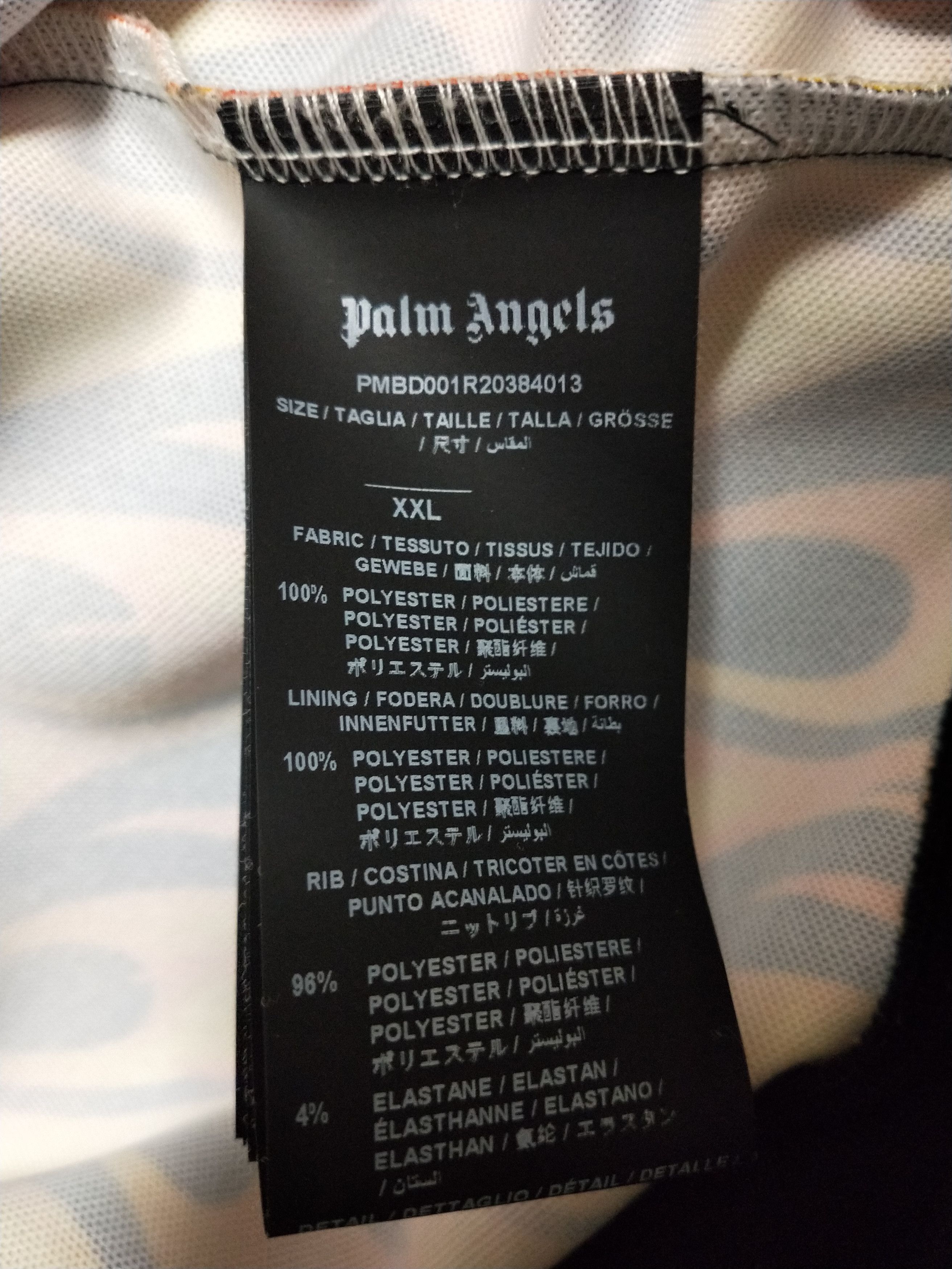 Palm Angels Burning Flames Track Jacket Size US XXL / EU 58 / 5 - 6 Thumbnail