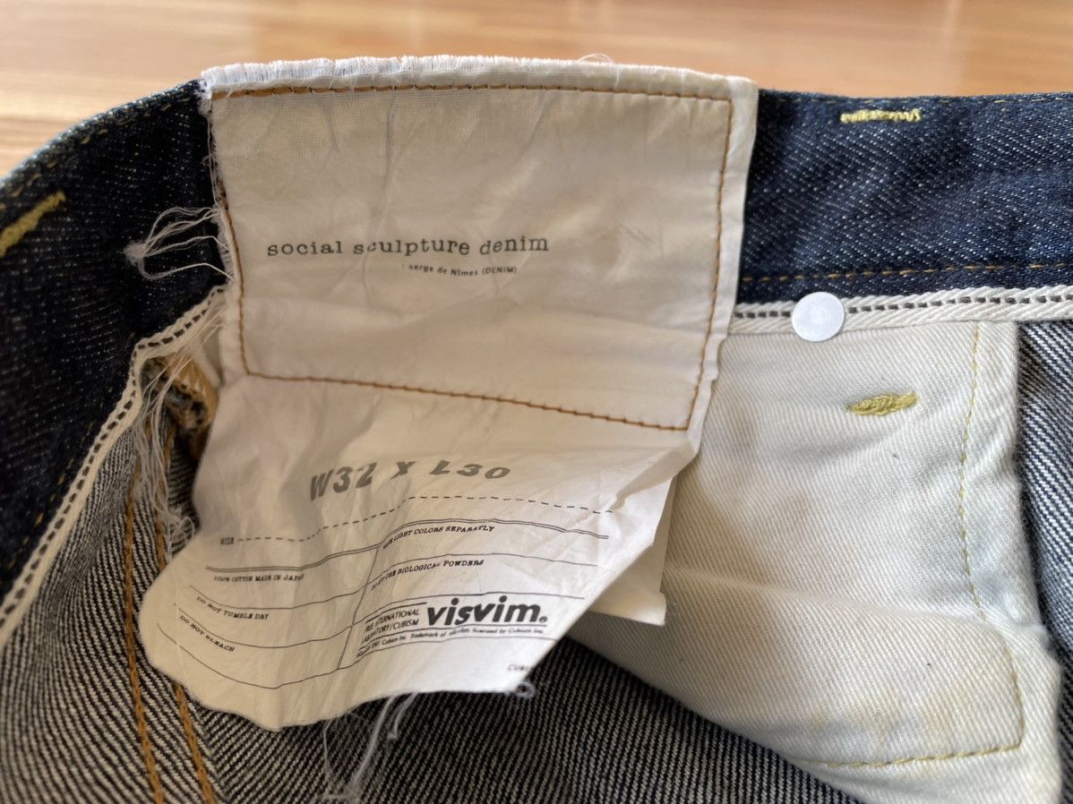 Visvim Visvim Social Sculpture 04 Denim Size US 32 / EU 48 - 3 Thumbnail