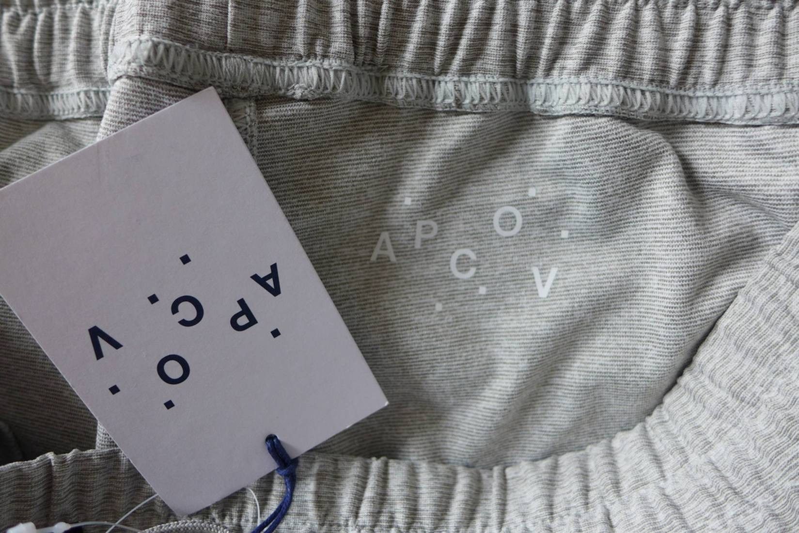 A.P.C. × Outdoor Voices A.P.C.O.V. Running Sweatpants - Light Grey Size US 32 / EU 48 - 11 Thumbnail