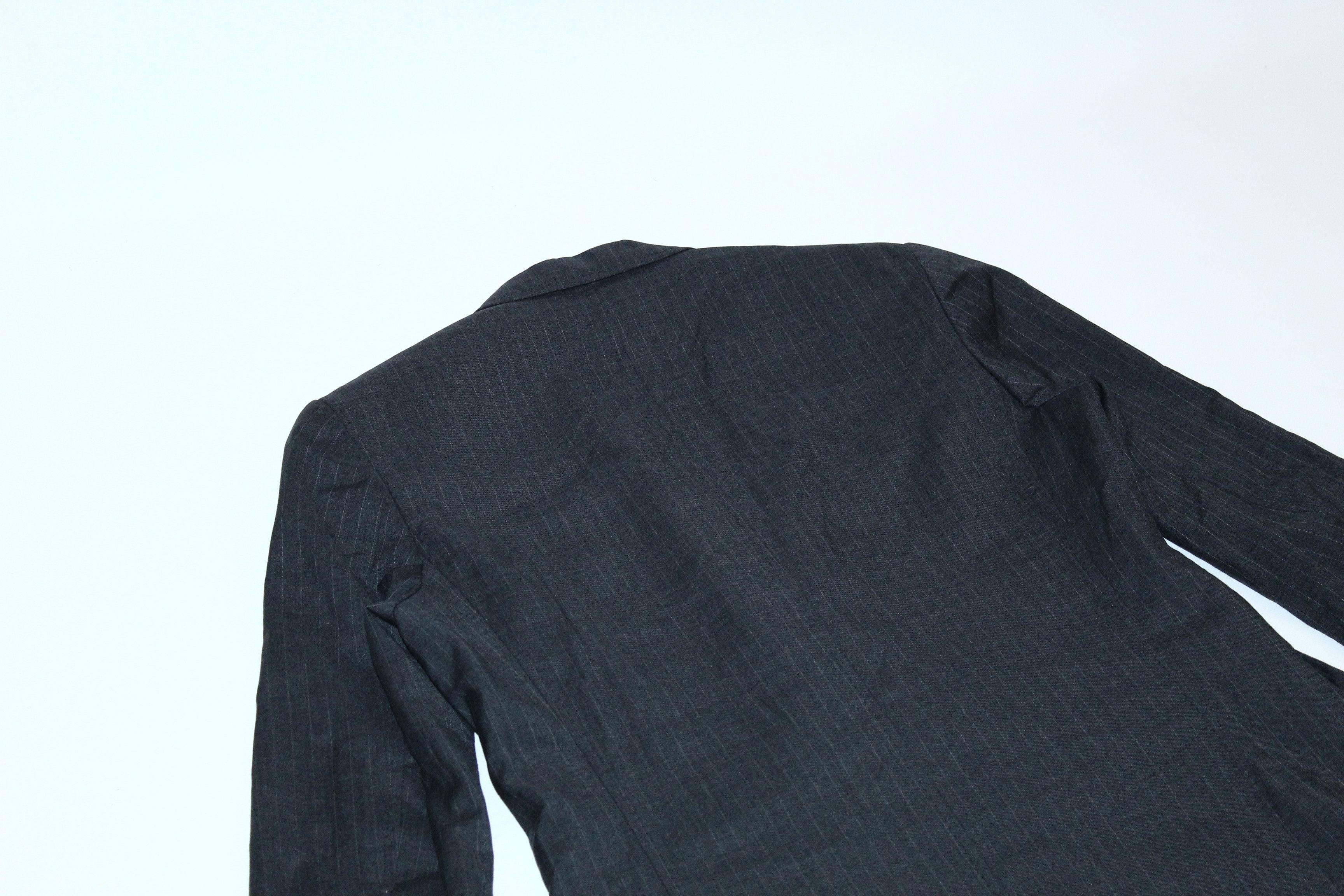 Dsquared2 Dsquared2 Slim Fit Pin Striped Charcoral Black Blazer Size US L / EU 52-54 / 3 - 12 Thumbnail