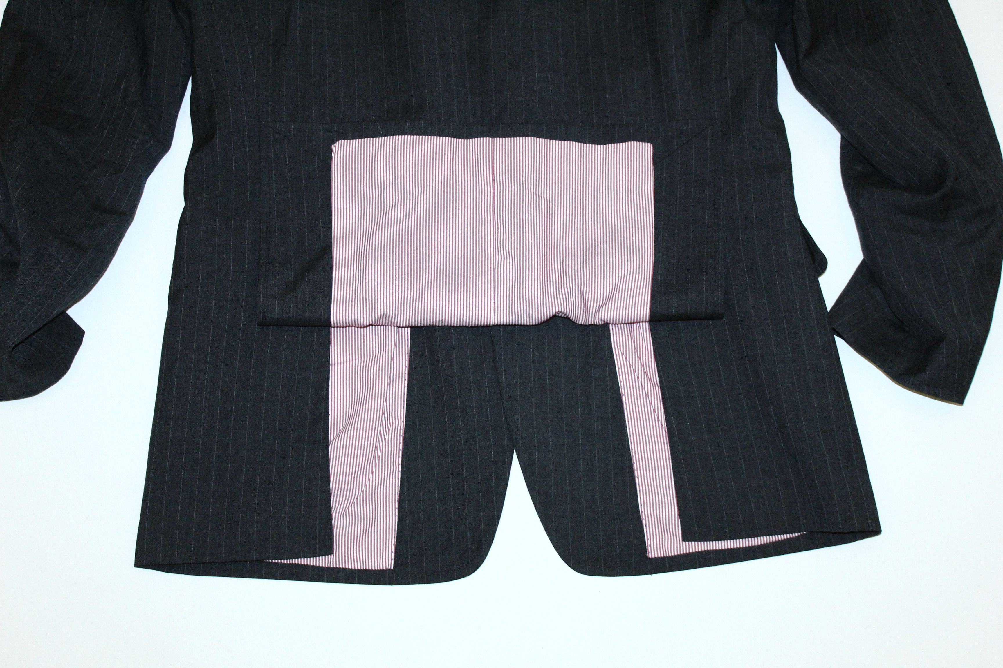 Dsquared2 Dsquared2 Slim Fit Pin Striped Charcoral Black Blazer Size US L / EU 52-54 / 3 - 10 Thumbnail