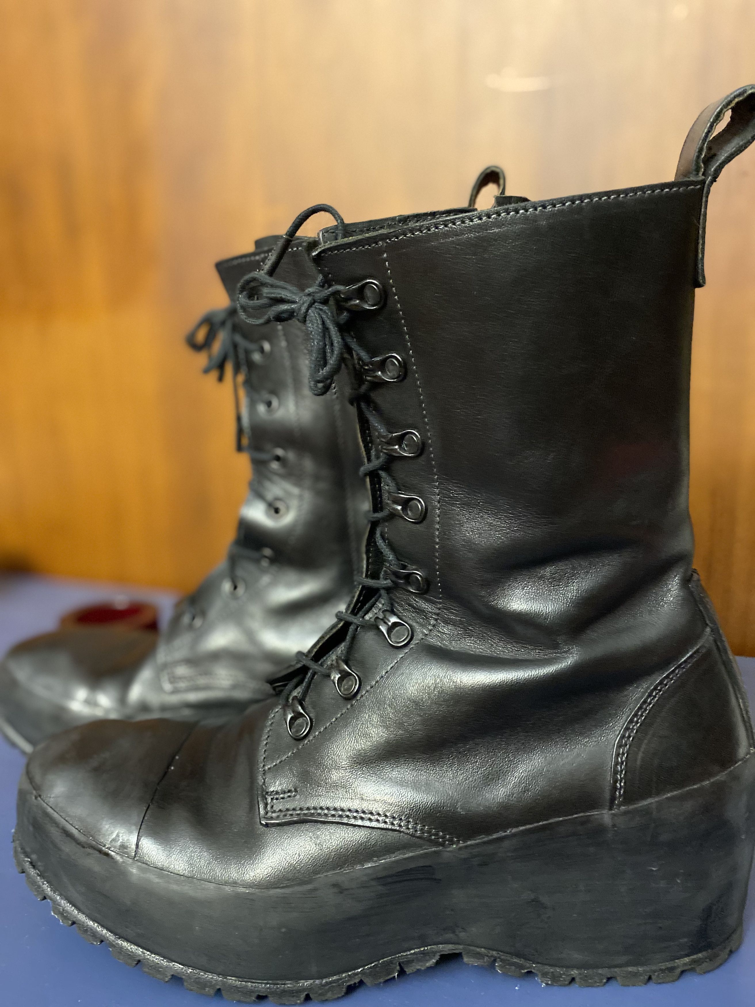 Obscur OBSCUR LATERAL RUBBER BOOTS. Size US 10.5 / EU 43-44 - 1 Thumbnail