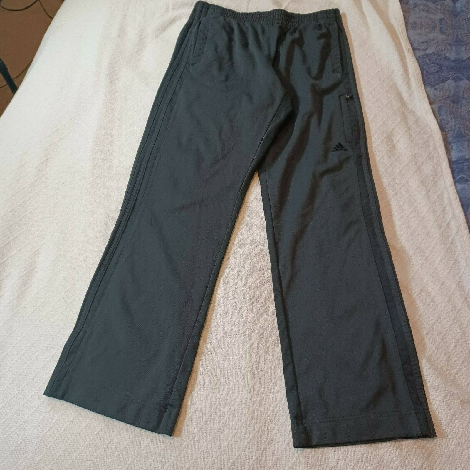Adidas Men's ADIDAS Medium Sweatpants - Black, Pockets, Joggers Size US 32 / EU 48 - 6 Thumbnail
