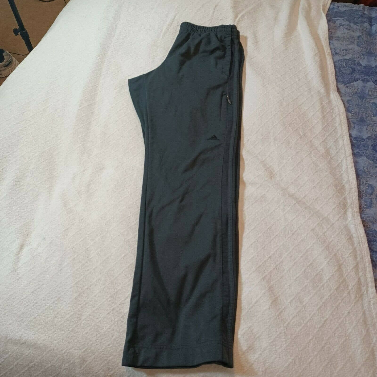 Adidas Men's ADIDAS Medium Sweatpants - Black, Pockets, Joggers Size US 32 / EU 48 - 5 Thumbnail