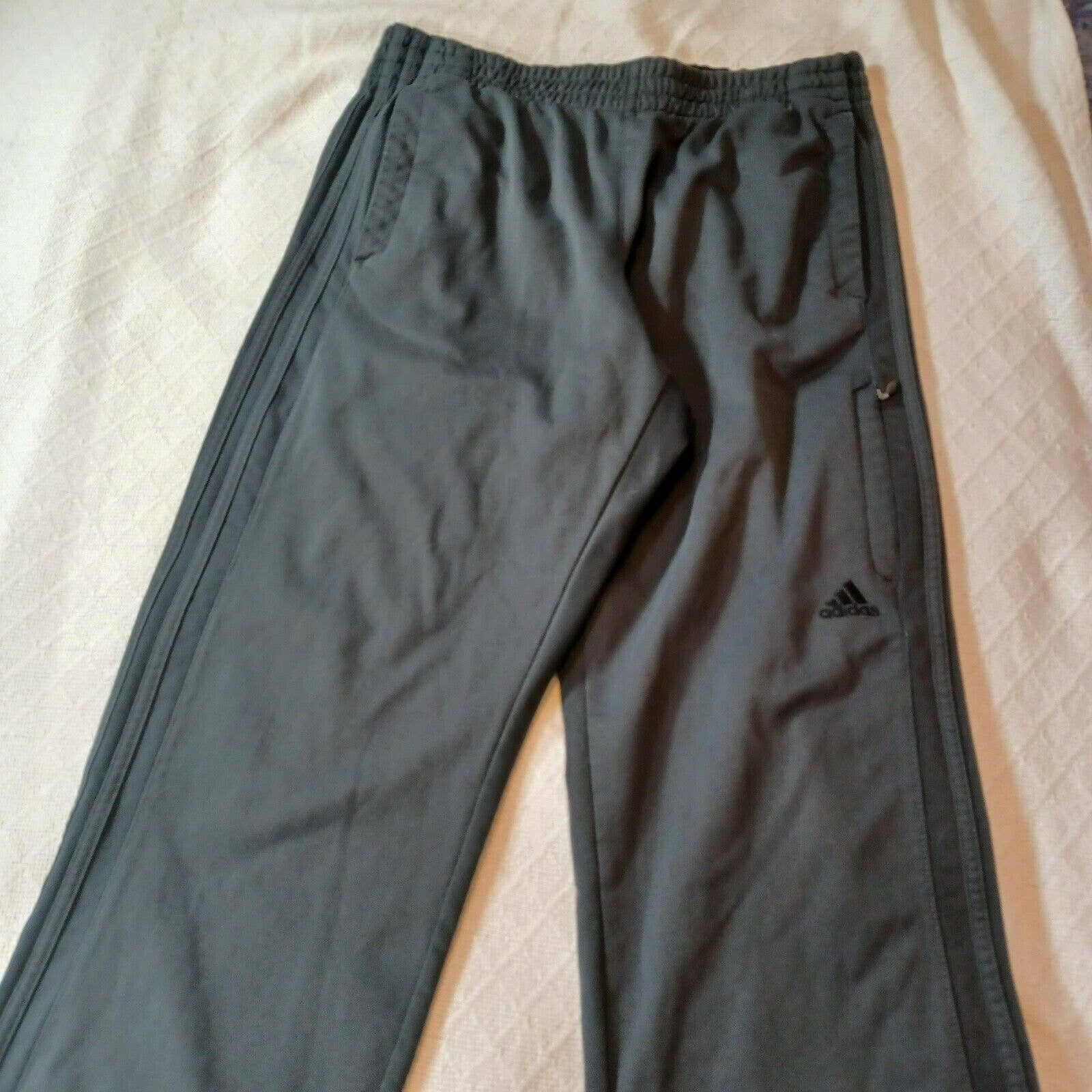 Adidas Men's ADIDAS Medium Sweatpants - Black, Pockets, Joggers Size US 32 / EU 48 - 8 Thumbnail