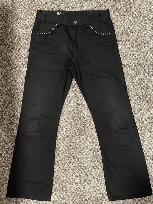 Celine Studded Flare Denim Jeans | Grailed