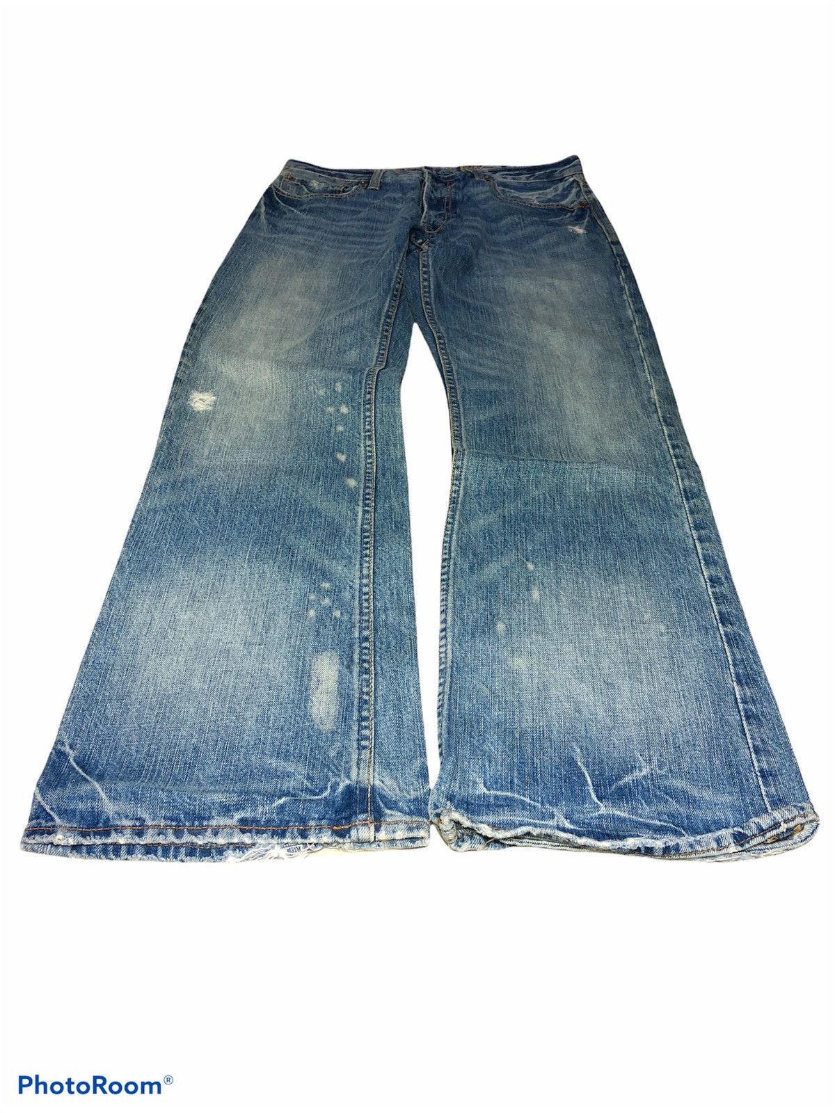 American Eagle Outfitters FLARE DENIM BY AMERICAN EAGLE Size US 33 - 2 Thumbnail