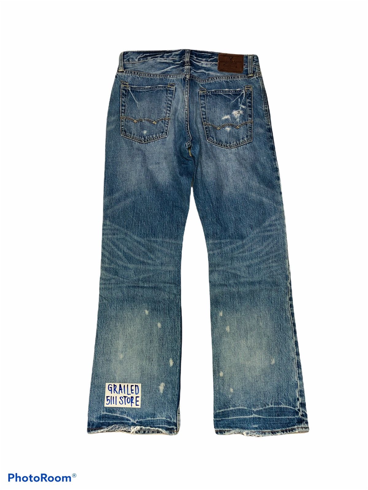 American Eagle Outfitters FLARE DENIM BY AMERICAN EAGLE Size US 33 - 4 Thumbnail