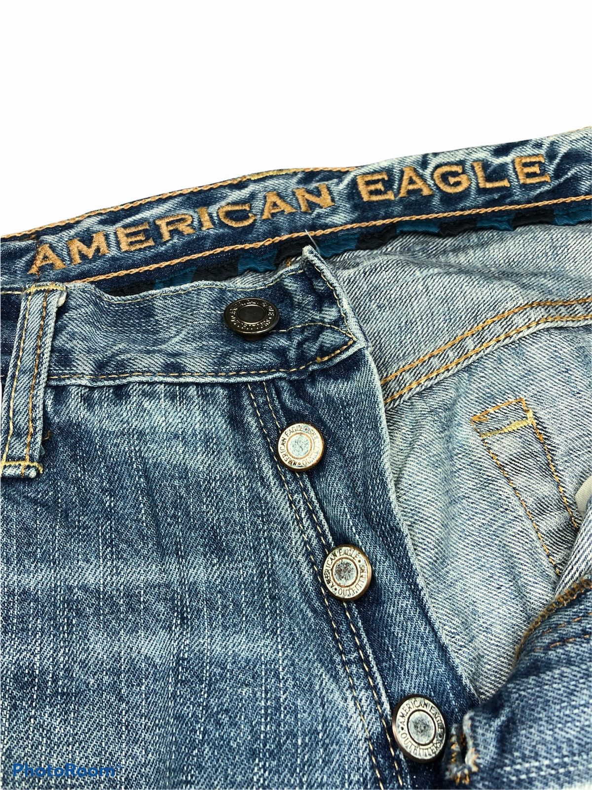 American Eagle Outfitters FLARE DENIM BY AMERICAN EAGLE Size US 33 - 5 Thumbnail