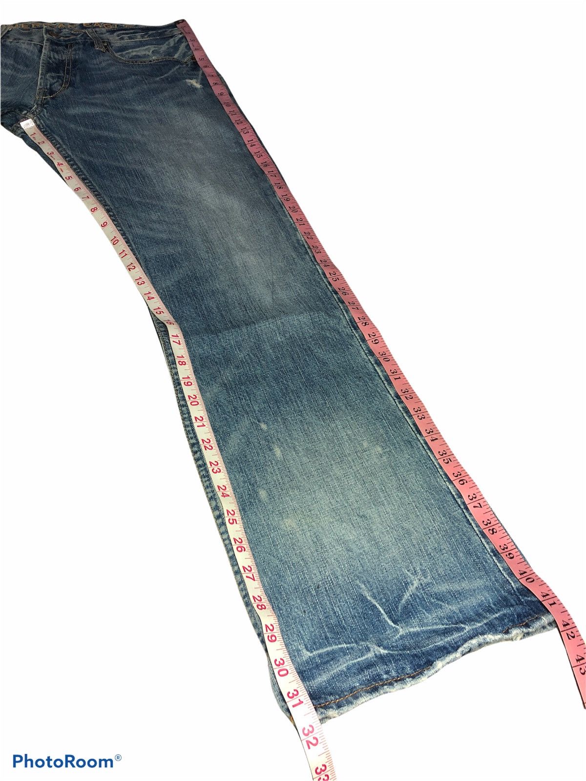 American Eagle Outfitters FLARE DENIM BY AMERICAN EAGLE Size US 33 - 8 Thumbnail