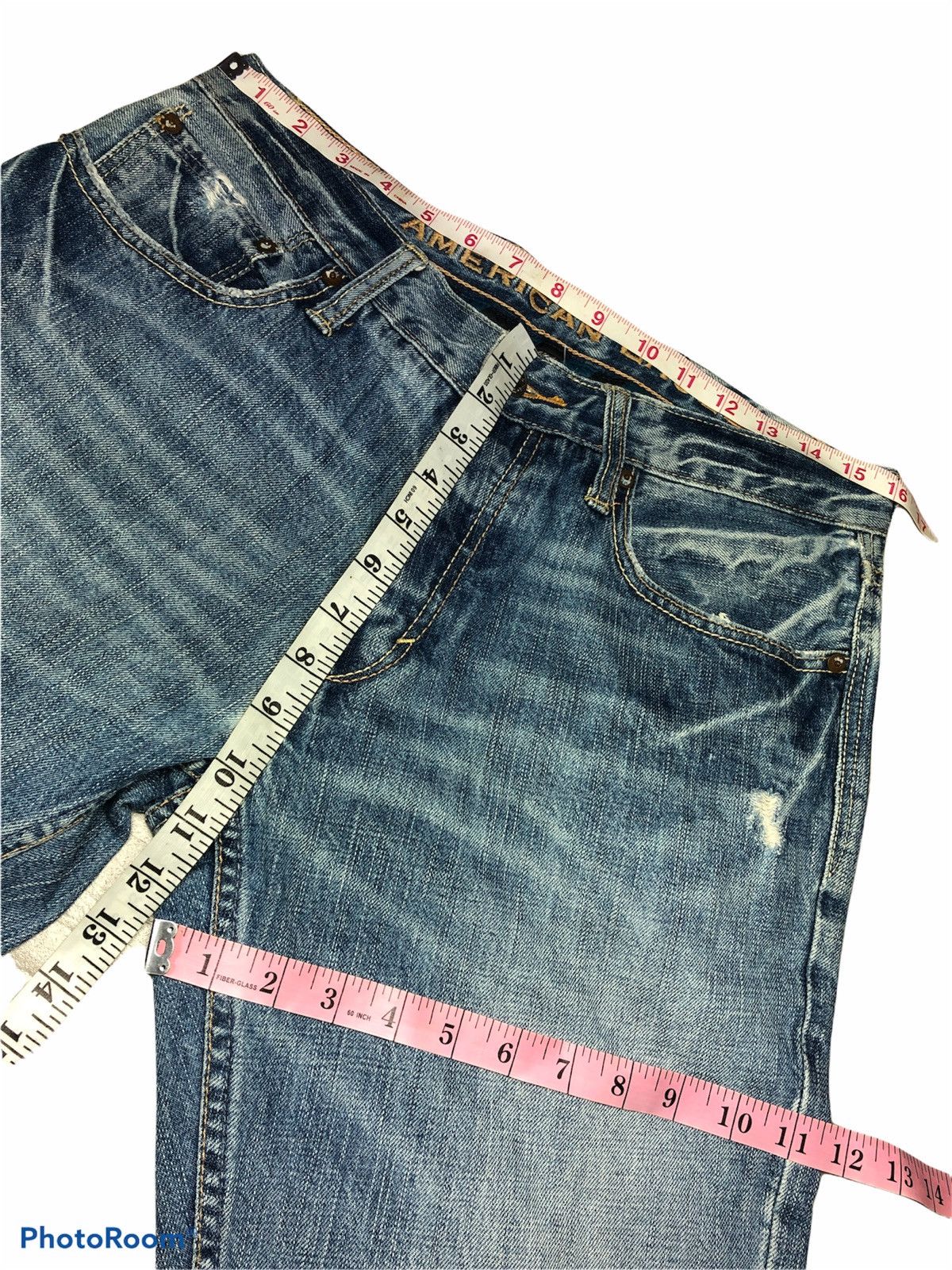 American Eagle Outfitters FLARE DENIM BY AMERICAN EAGLE Size US 33 - 7 Thumbnail